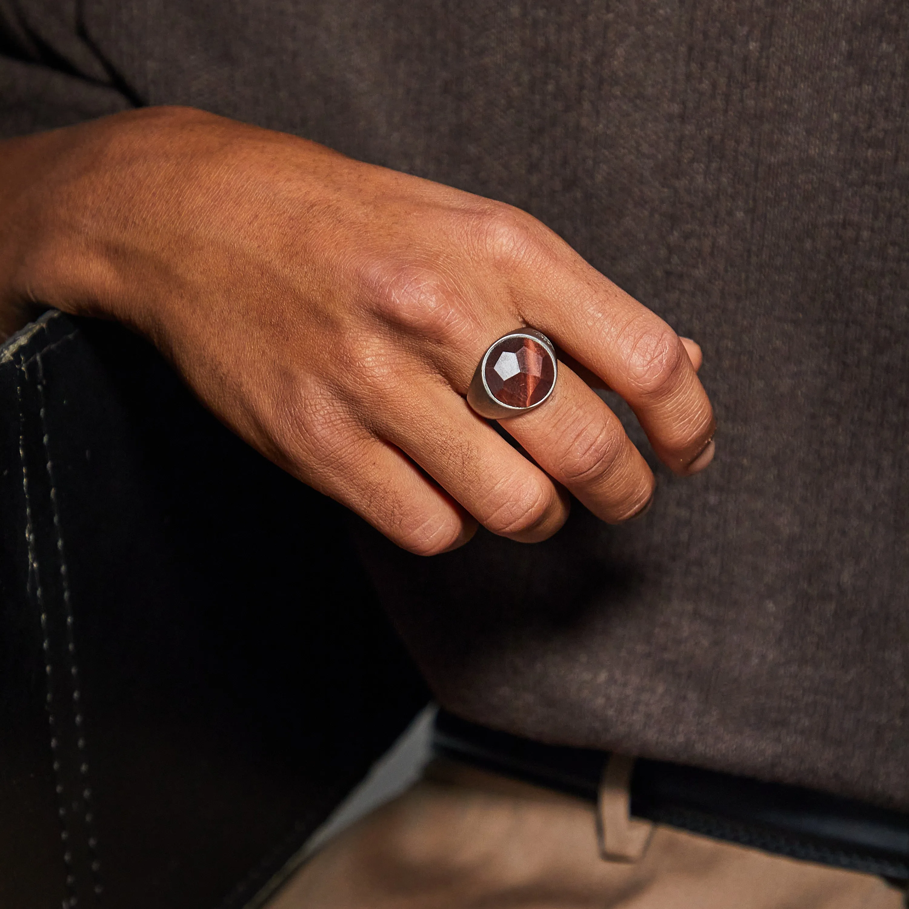 MONETA Gemstone Signet Ring sold by Marco Dal Maso product image thumbnail 5