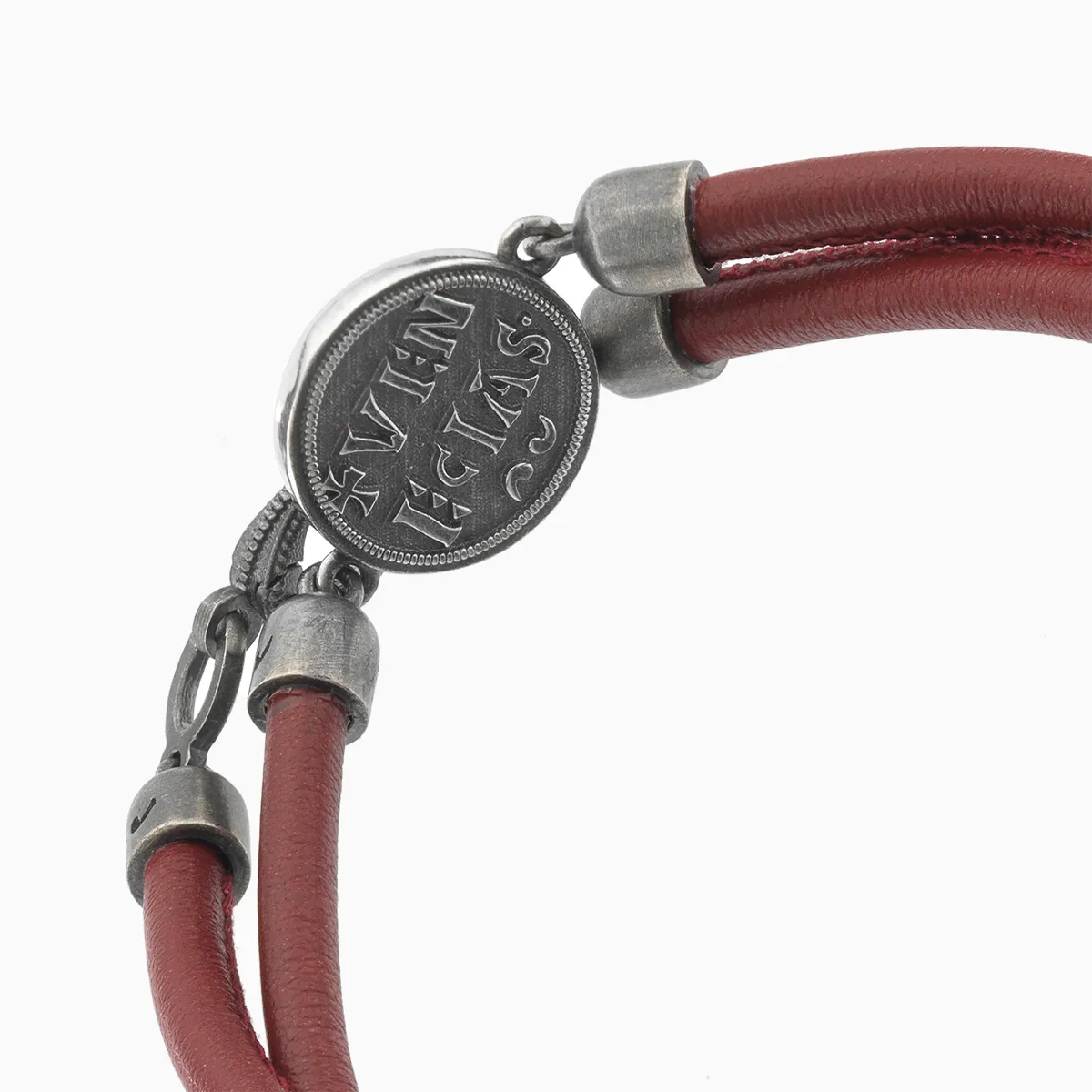 MONETA Leather Bracelet sold by Marco Dal Maso product image thumbnail 4