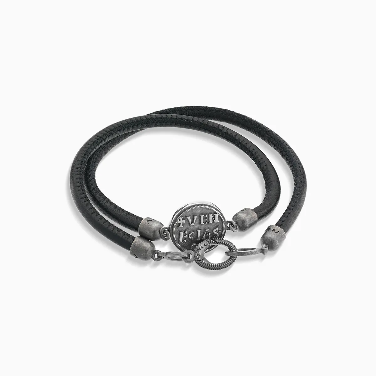 MONETA Leather Bracelet sold by Marco Dal Maso product image thumbnail 3