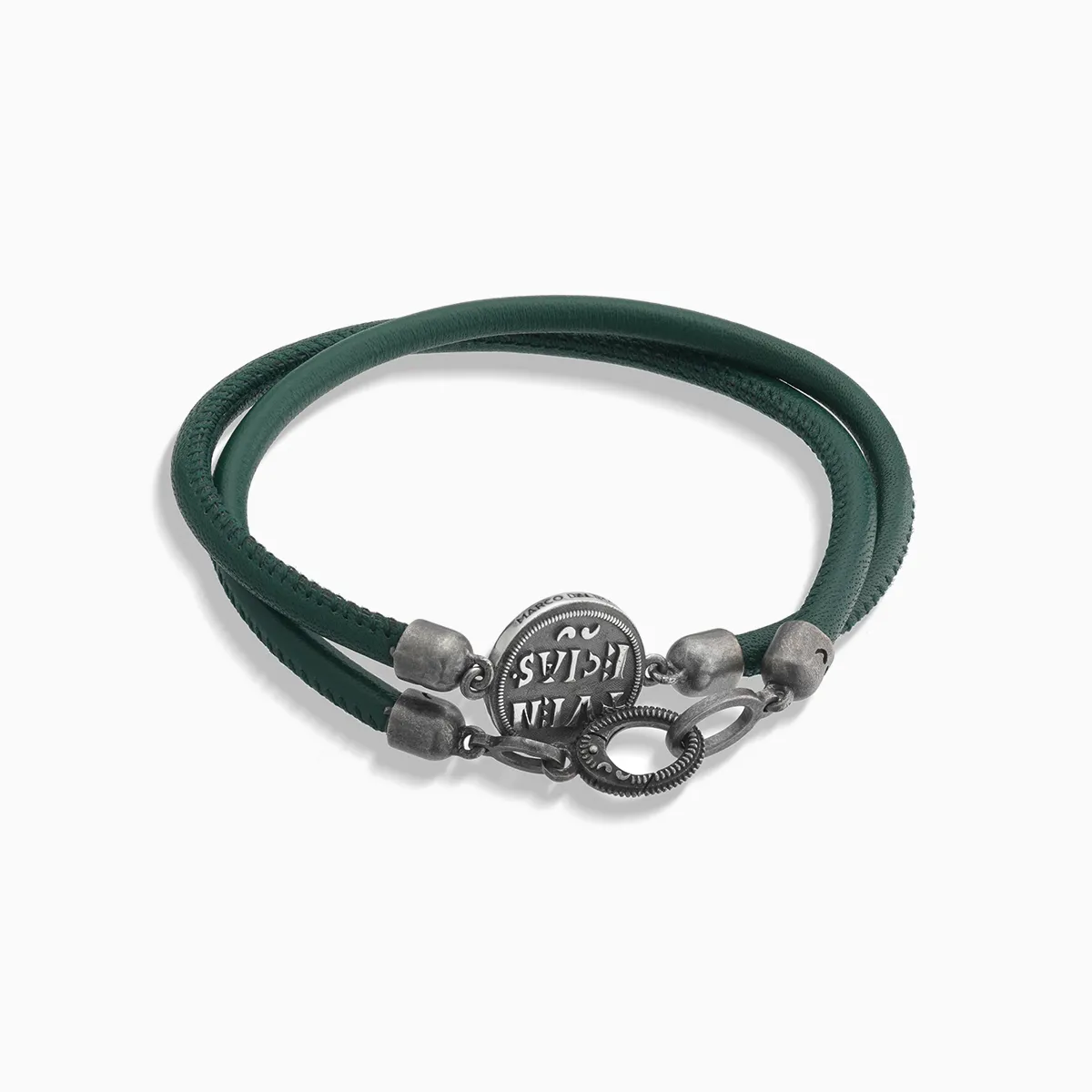 MONETA Leather Bracelet sold by Marco Dal Maso product image thumbnail 3