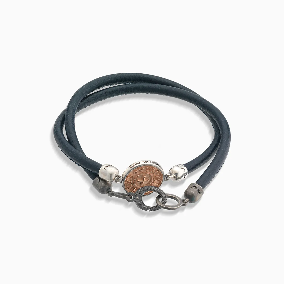 MONETA Leather Bracelet sold by Marco Dal Maso product image thumbnail 3