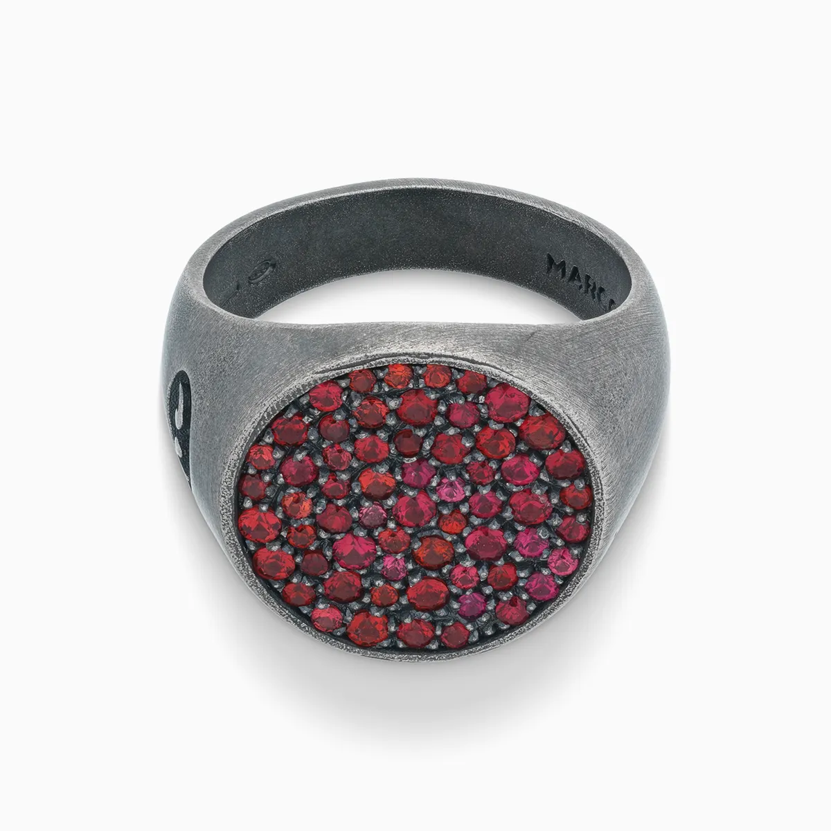 MONETA Pave Signet Ring sold by Marco Dal Maso product image thumbnail 3