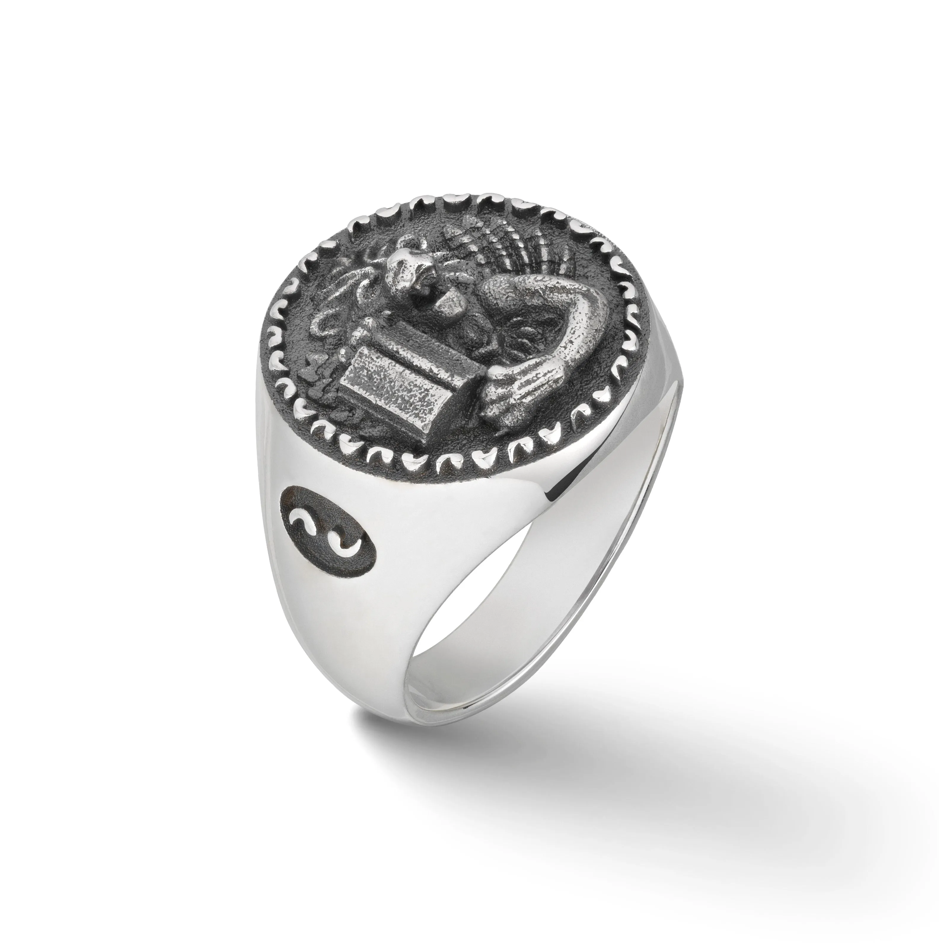 MONETA Leon Signet Ring sold by Marco Dal Maso product image thumbnail 3