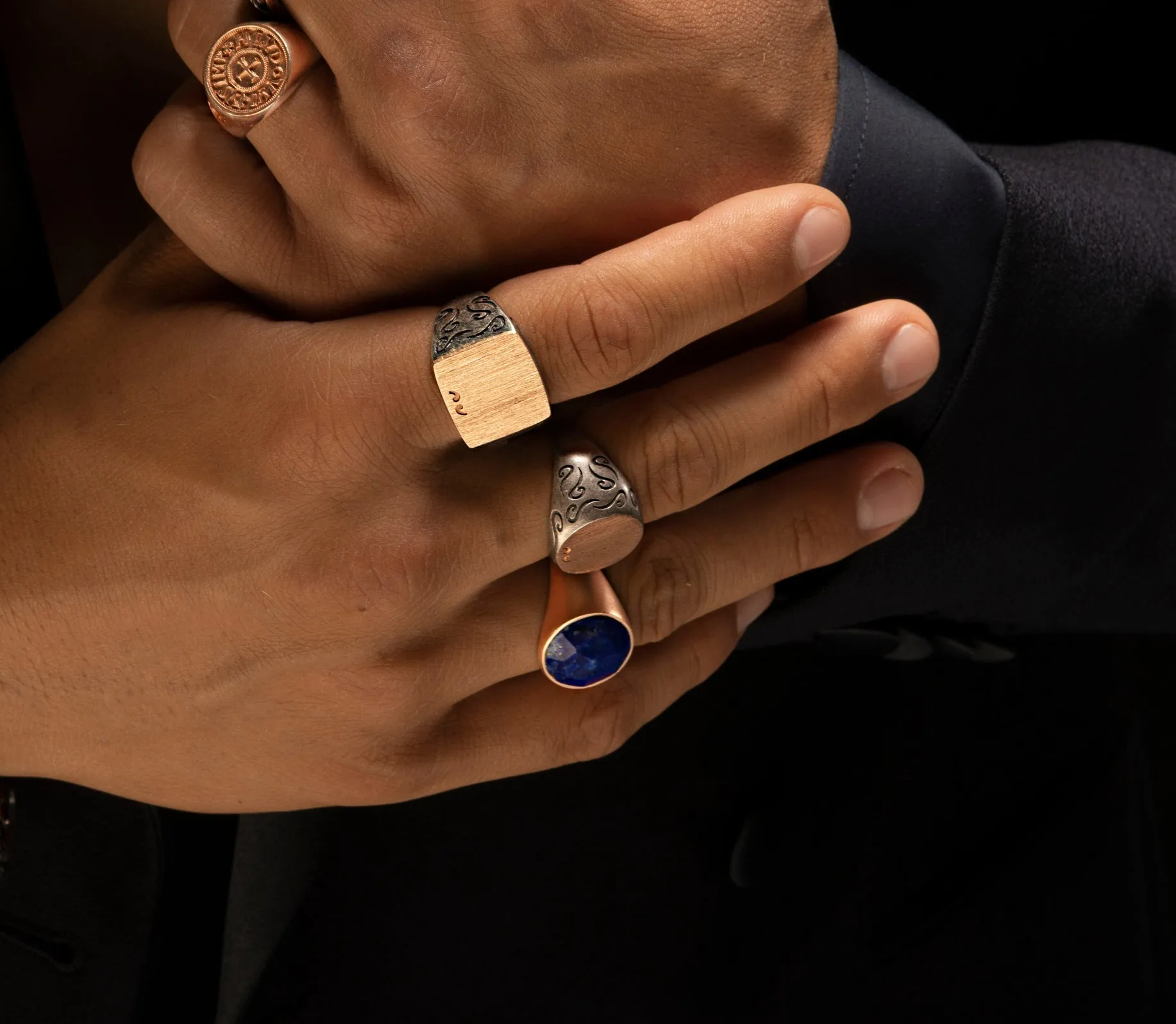 MONETA Gemstone Signet Ring sold by Marco Dal Maso product image thumbnail 2