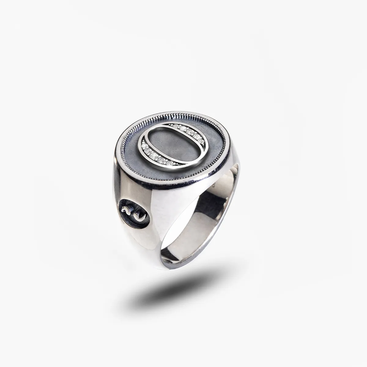 MONETA Initial Signet Ring sold by Marco Dal Maso