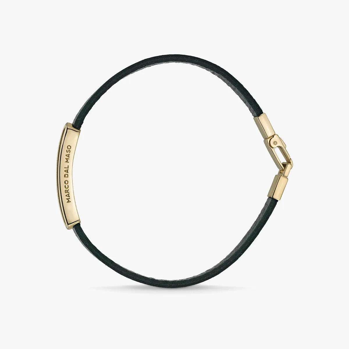 FRAME Enamel ID Leather Bracelet sold by Marco Dal Maso product image thumbnail 4