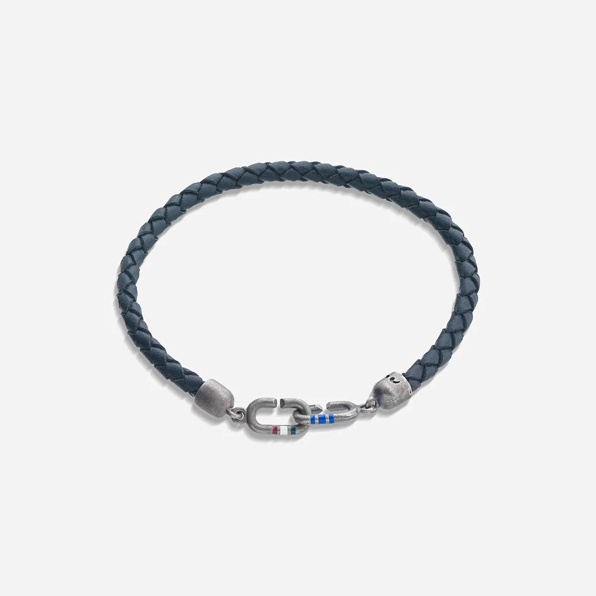 LINK Single Enamel and Leather Bracelet sold by Marco Dal Maso product image thumbnail 2