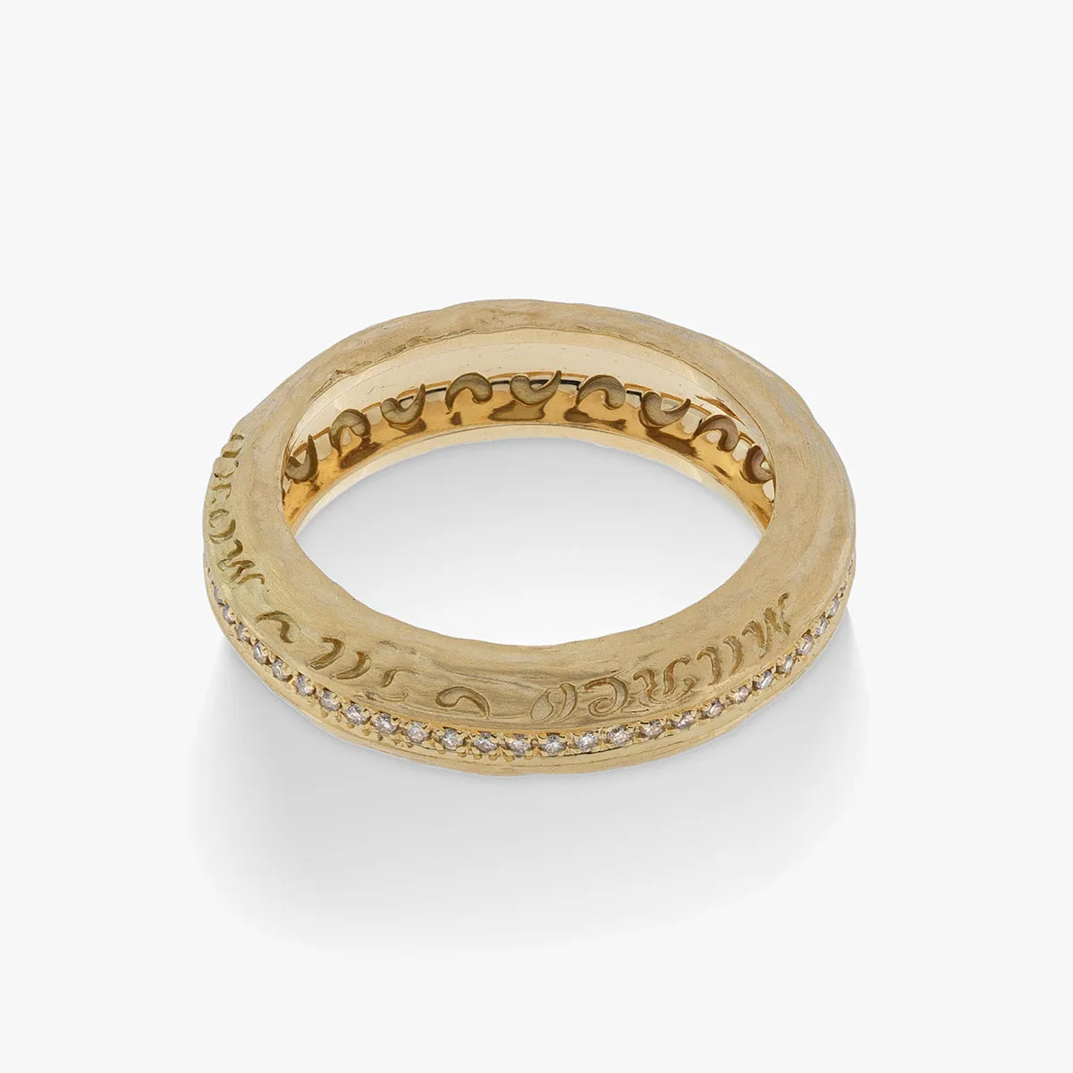 THE OTHER HALF NARROW GEMSTONE BAND sold by Marco Dal Maso product image thumbnail 2