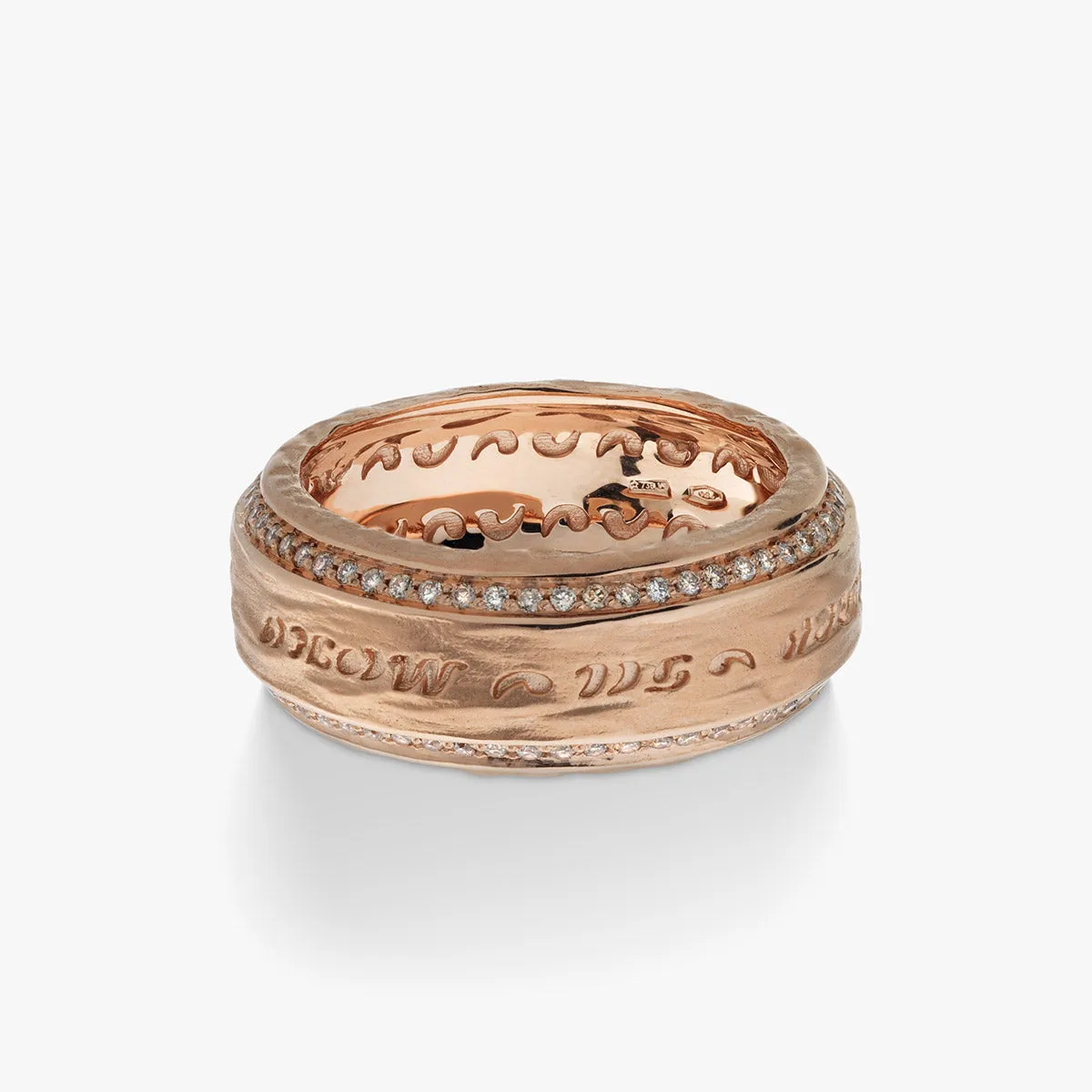 THE OTHER HALF DOUBLE EDGE GEMSTONE BAND sold by Marco Dal Maso product image thumbnail 2