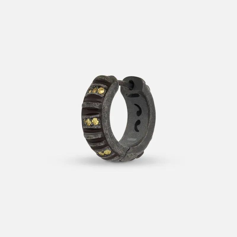 ACIES MINI PAVE HOOP EARRING sold by Marco Dal Maso