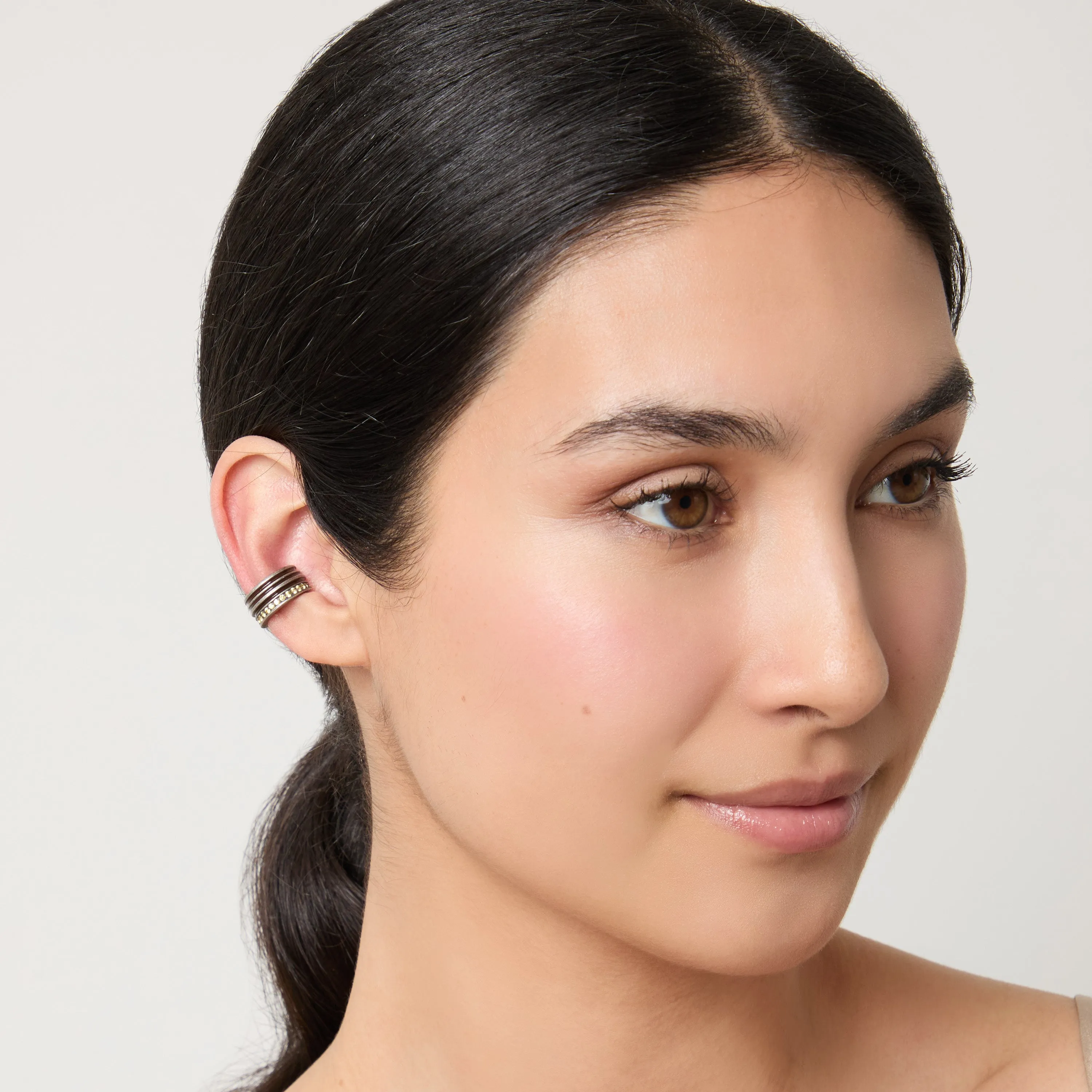 ACIES GEMSTONE EAR CUFF sold by Marco Dal Maso product image thumbnail 2