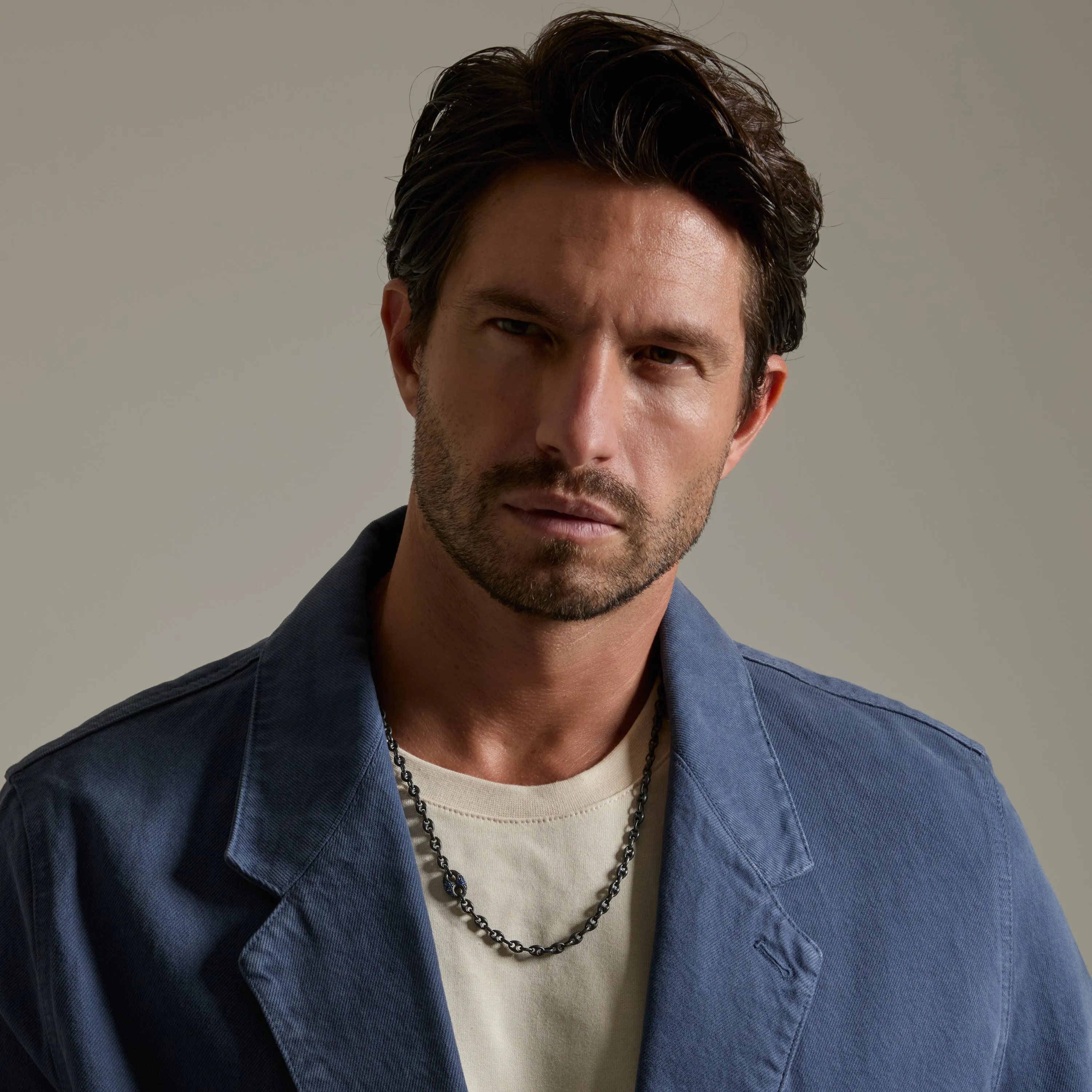 ULYSSES SINGLE GEMSTONE LINK CHAIN sold by Marco Dal Maso product image thumbnail 2