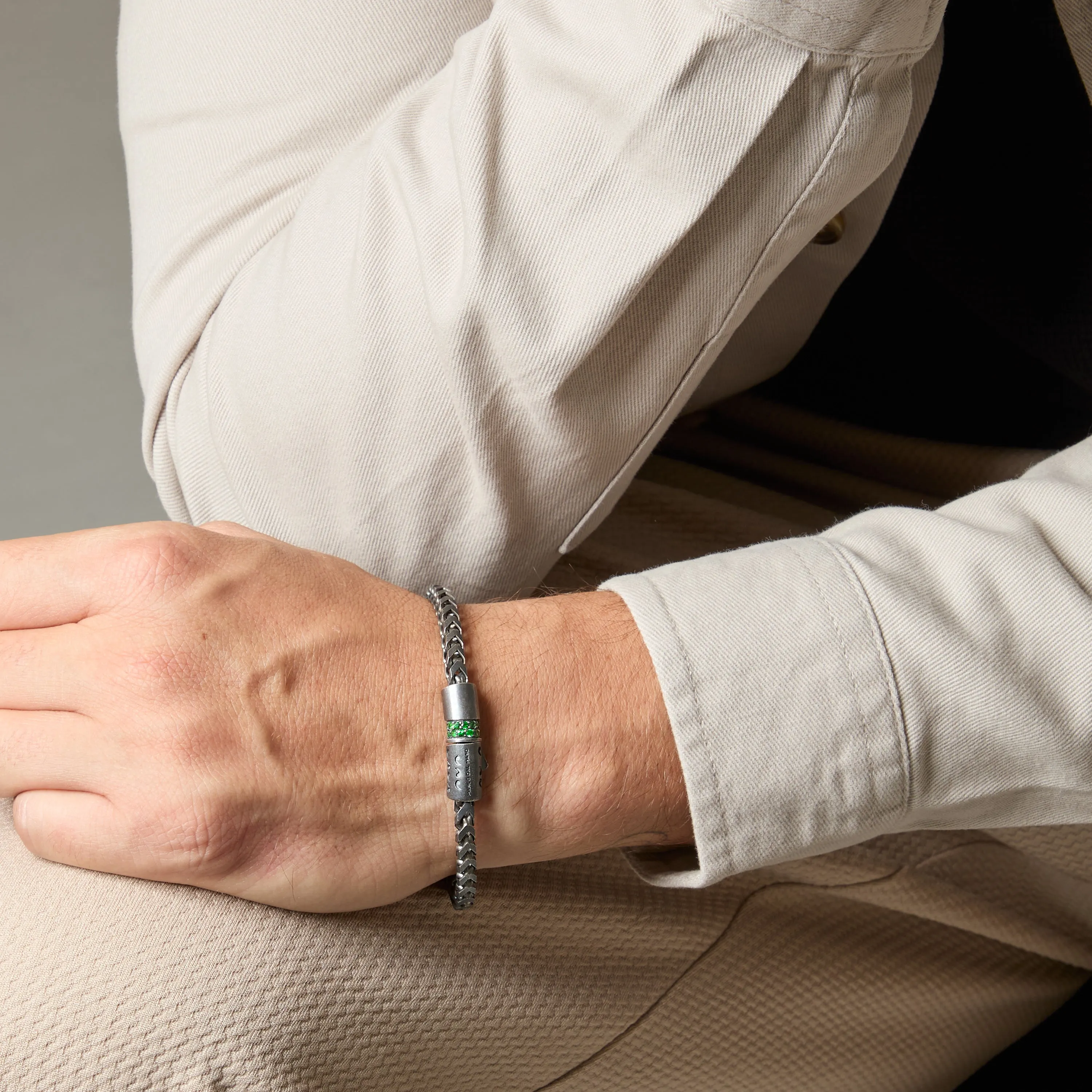 ULYSSES BLOCK CHAIN BRACELET sold by Marco Dal Maso product image thumbnail 2