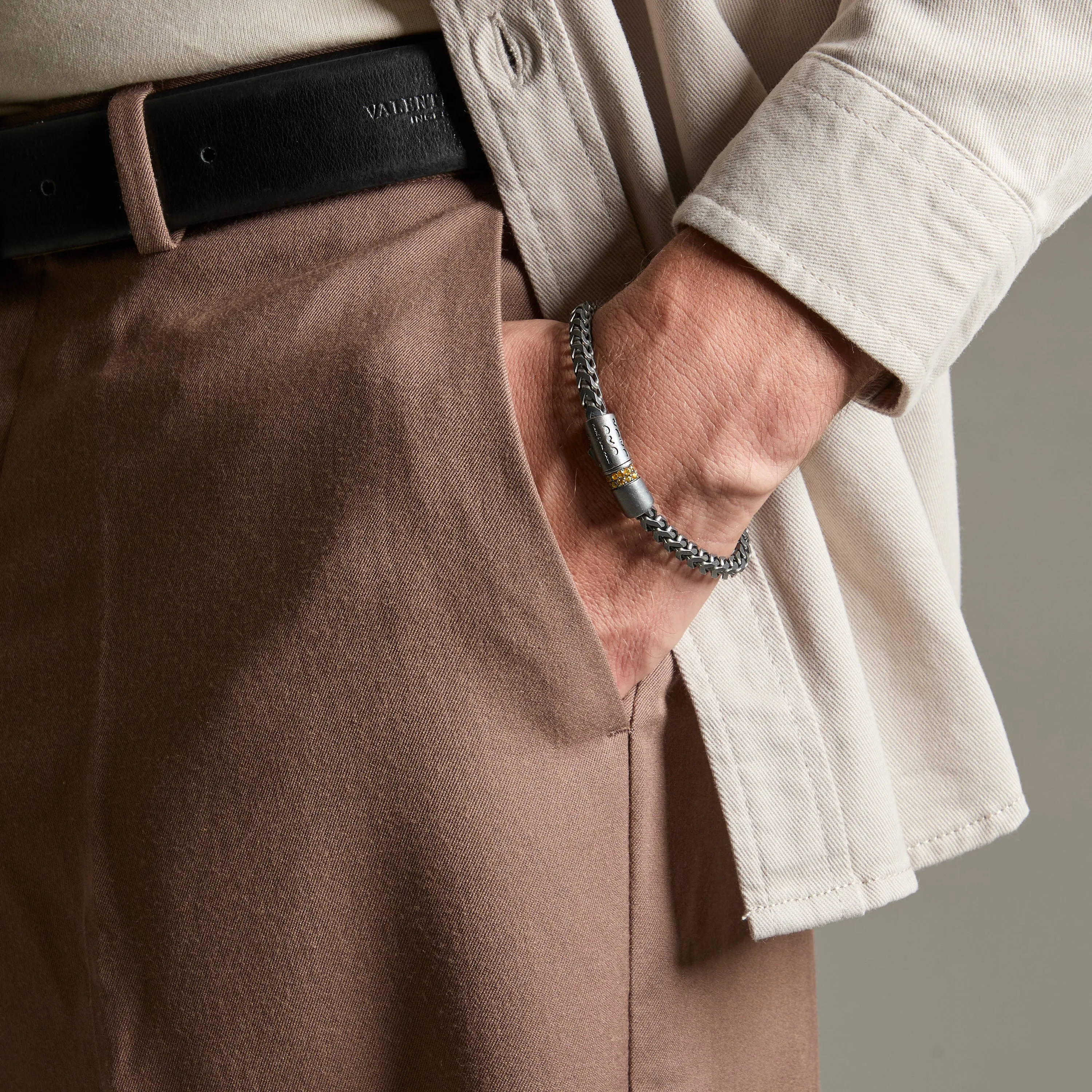 ULYSSES BLOCK CHAIN BRACELET sold by Marco Dal Maso product image thumbnail 2