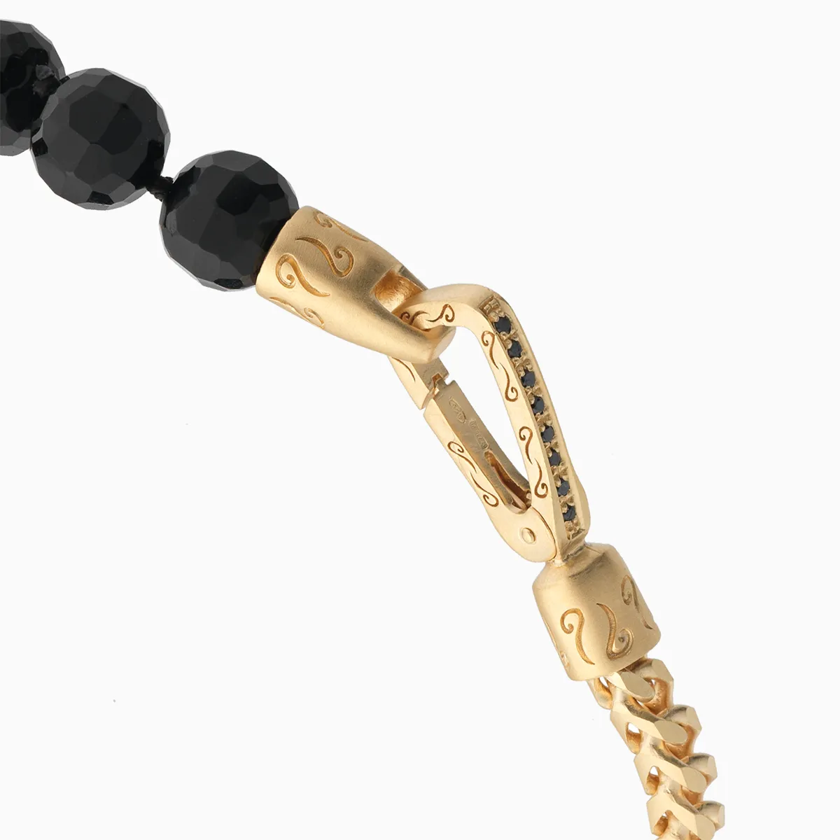ULYSSES 3-BEAD BRACELET WITH DIAMOND CLASP sold by Marco Dal Maso product image thumbnail 4