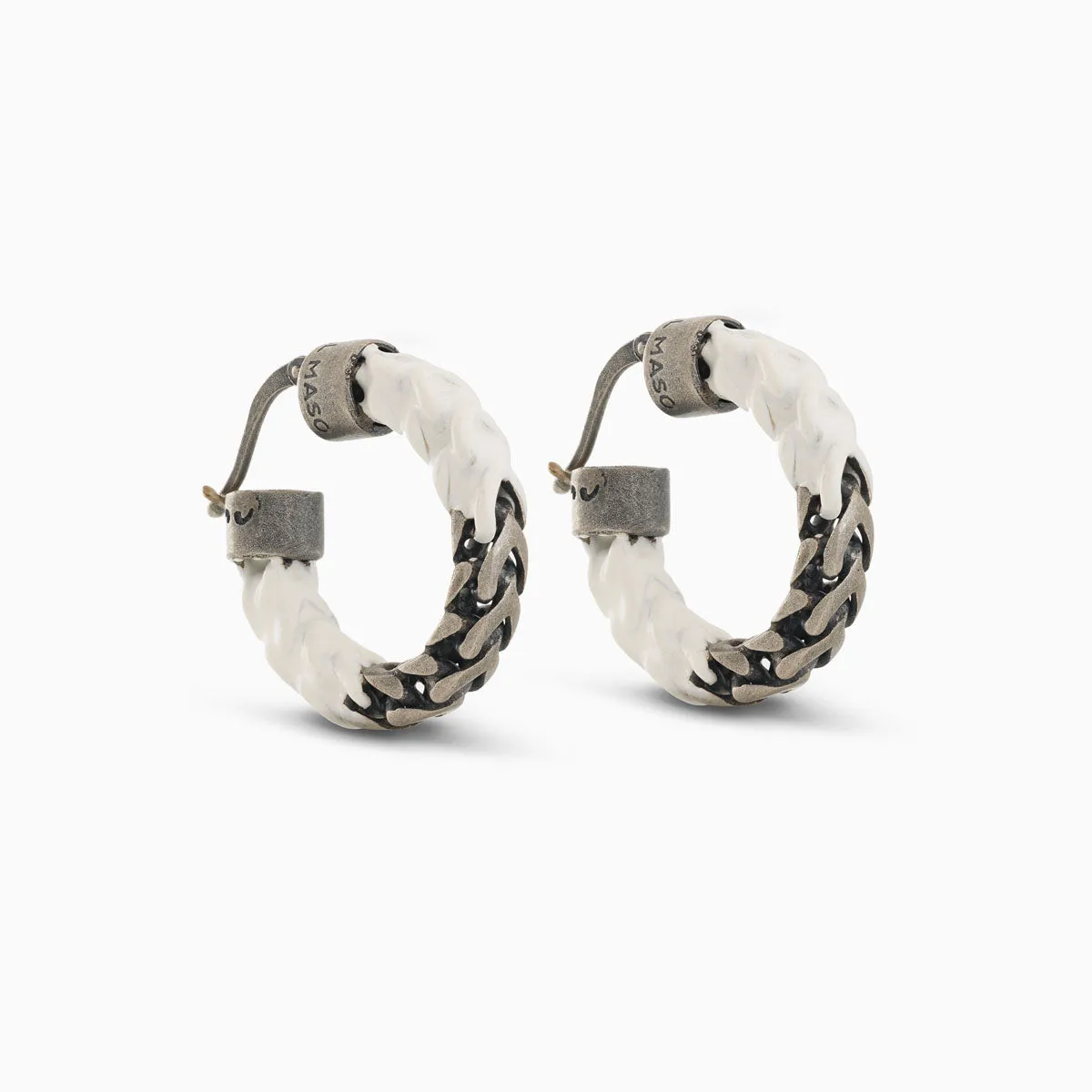 ULYSSES DIPPED ENAMEL EARRING sold by Marco Dal Maso product image thumbnail 2