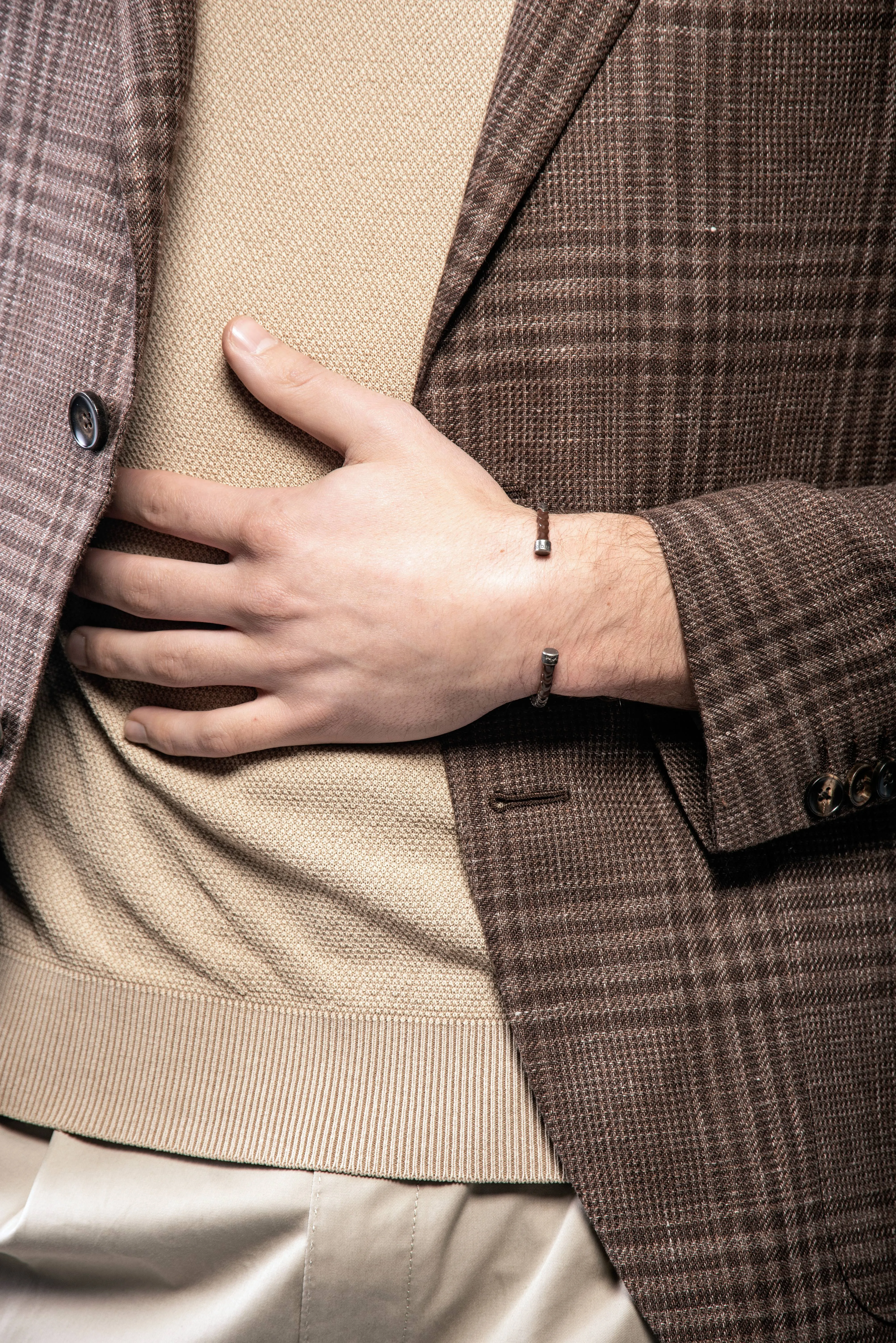 ULYSSES DIPPED ENAMEL CUFF sold by Marco Dal Maso product image thumbnail 2