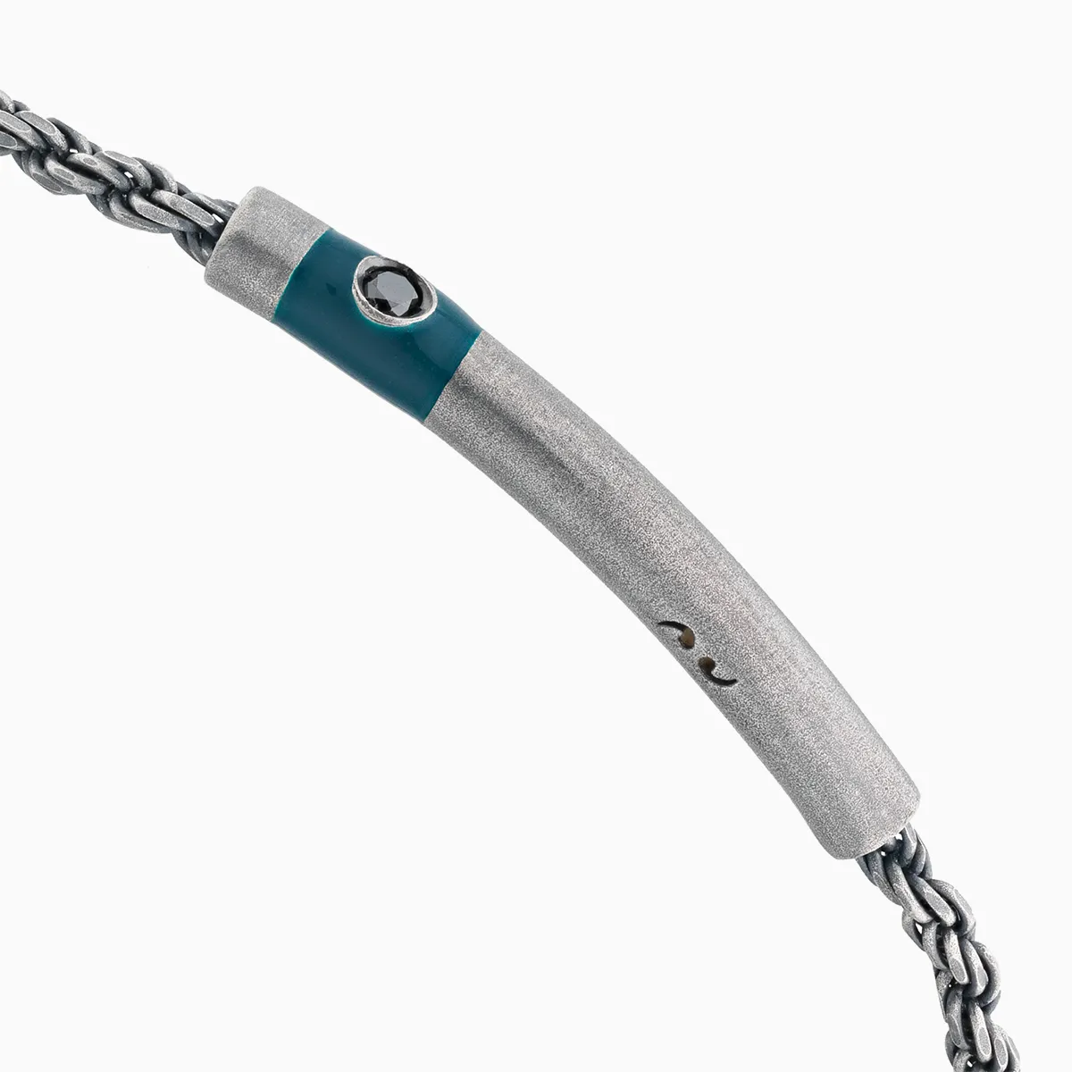 ULYSSES CORD CHAIN AND ENAMEL BRACELET sold by Marco Dal Maso product image thumbnail 4