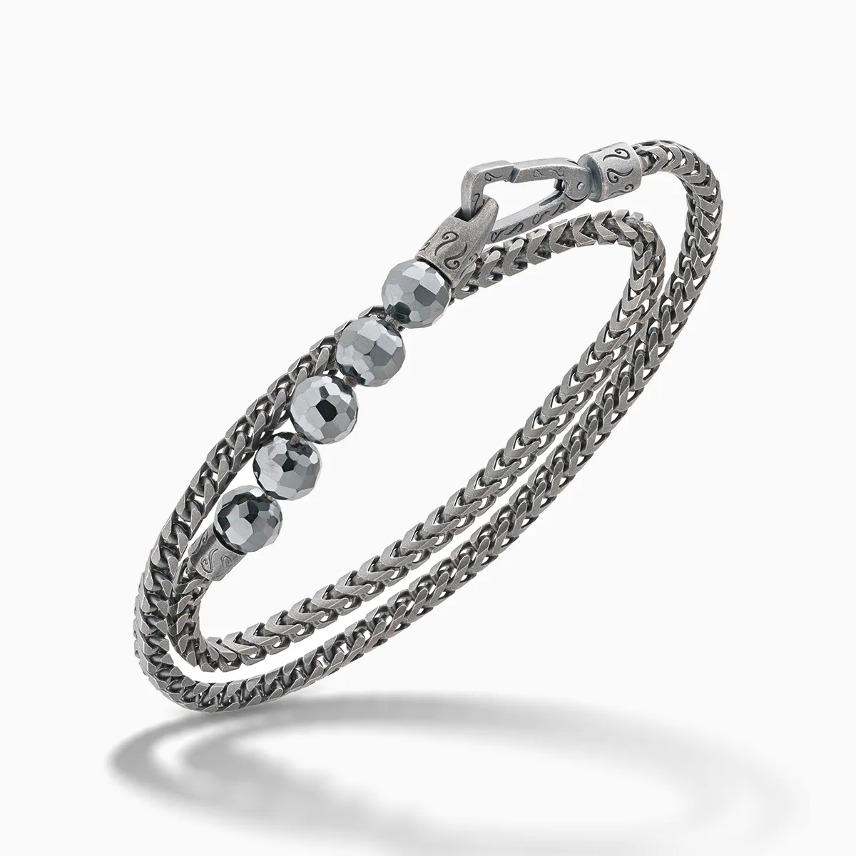 ULYSSES DOUBLE WRAP BRACELET WITH BEADS sold by Marco Dal Maso