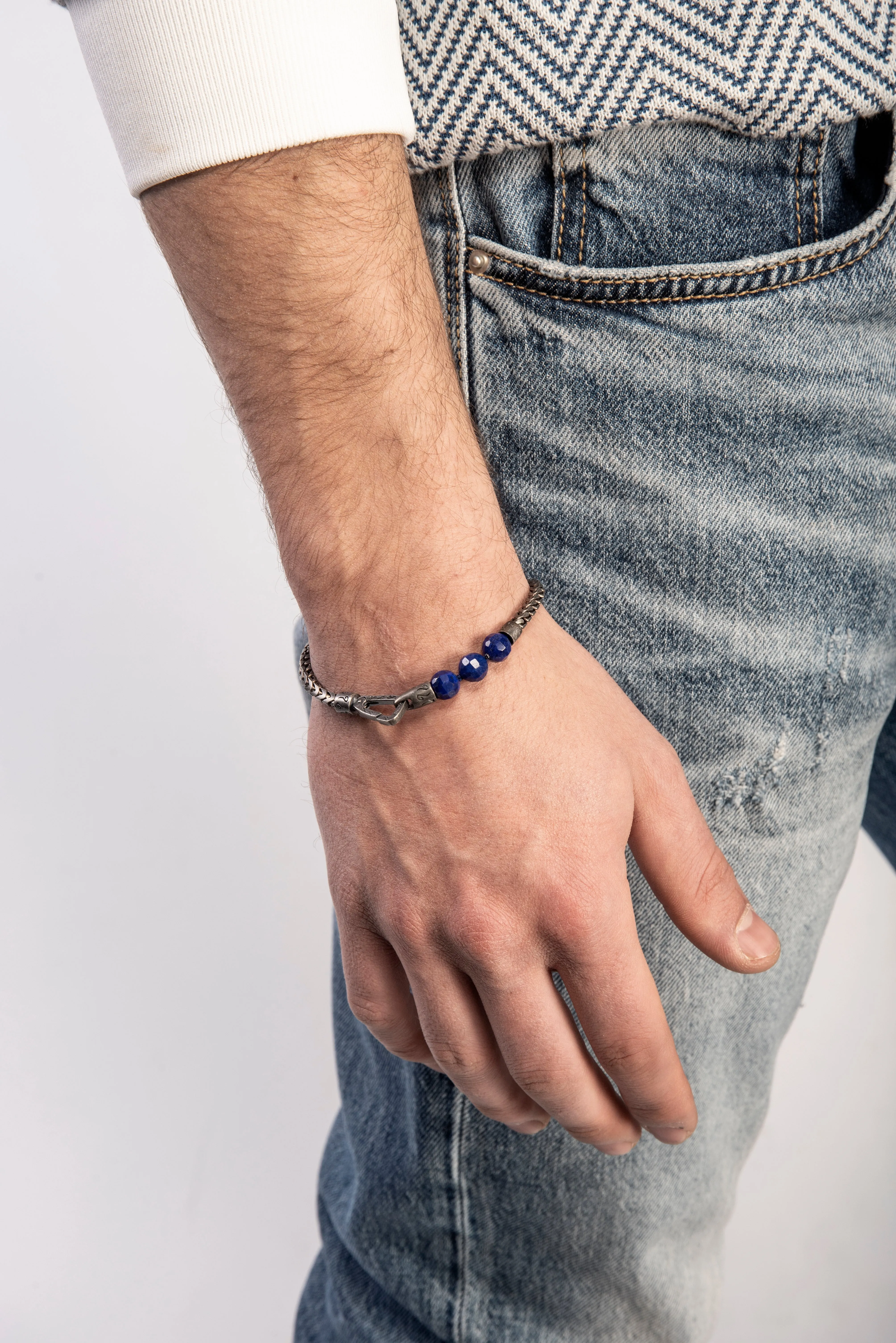 ULYSSES BEAD & CHAIN BRACELET sold by Marco Dal Maso product image thumbnail 2