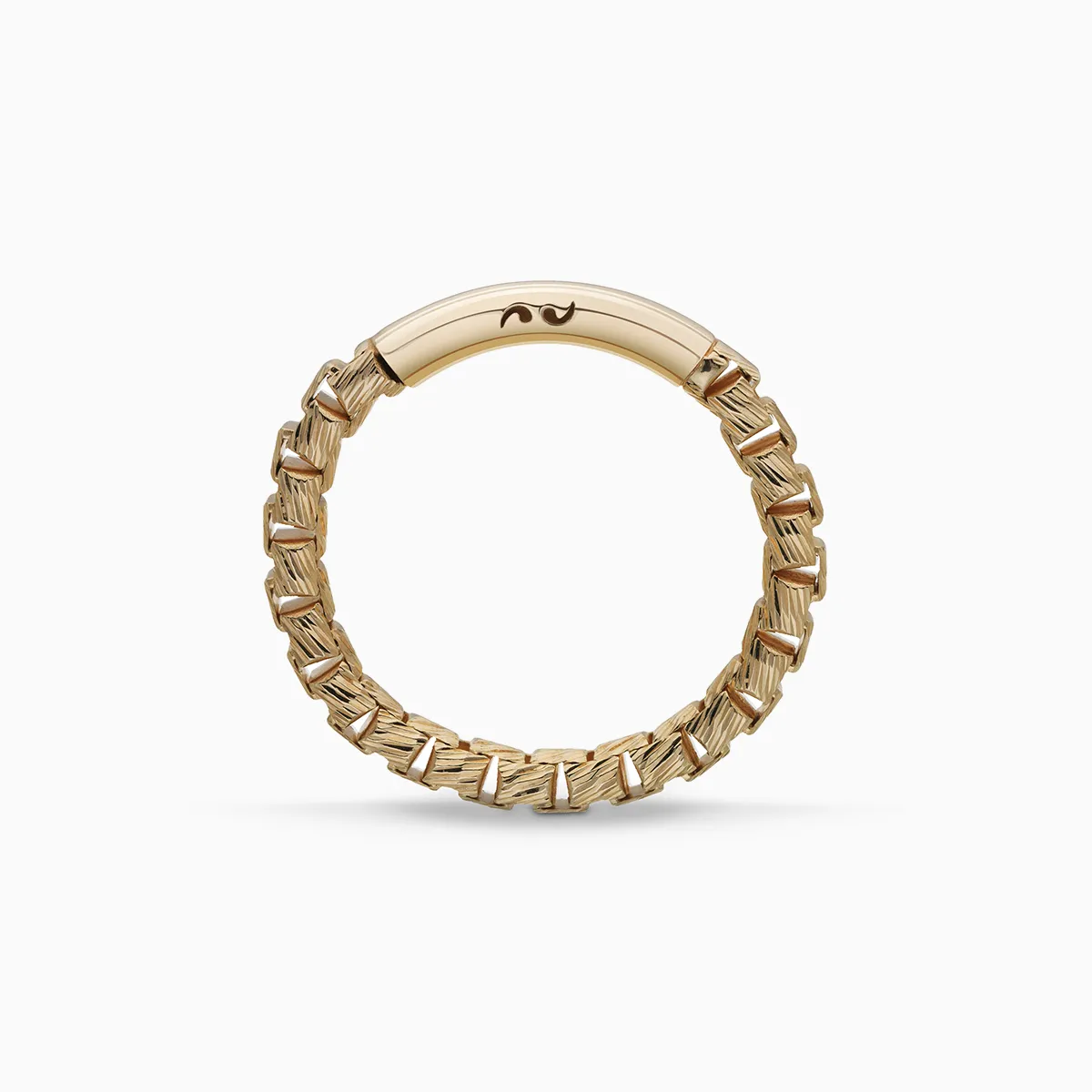ULYSSES CARVED TUBULAR RING sold by Marco Dal Maso product image thumbnail 2