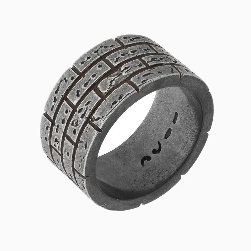 MURALES ENAMEL WIDE RING sold by Marco Dal Maso