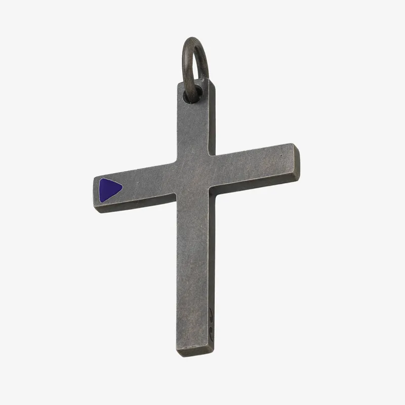 Latin Cross Amulet with Enamel sold by Marco Dal Maso