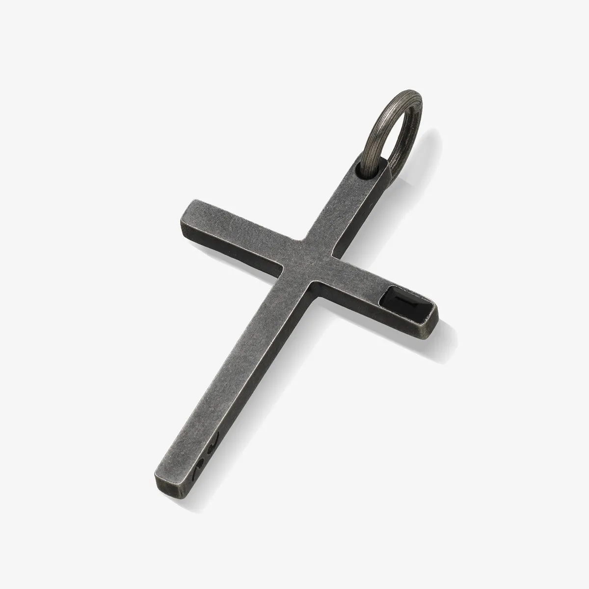 Latin Cross Amulet with Side Gemstone sold by Marco Dal Maso product image thumbnail 2