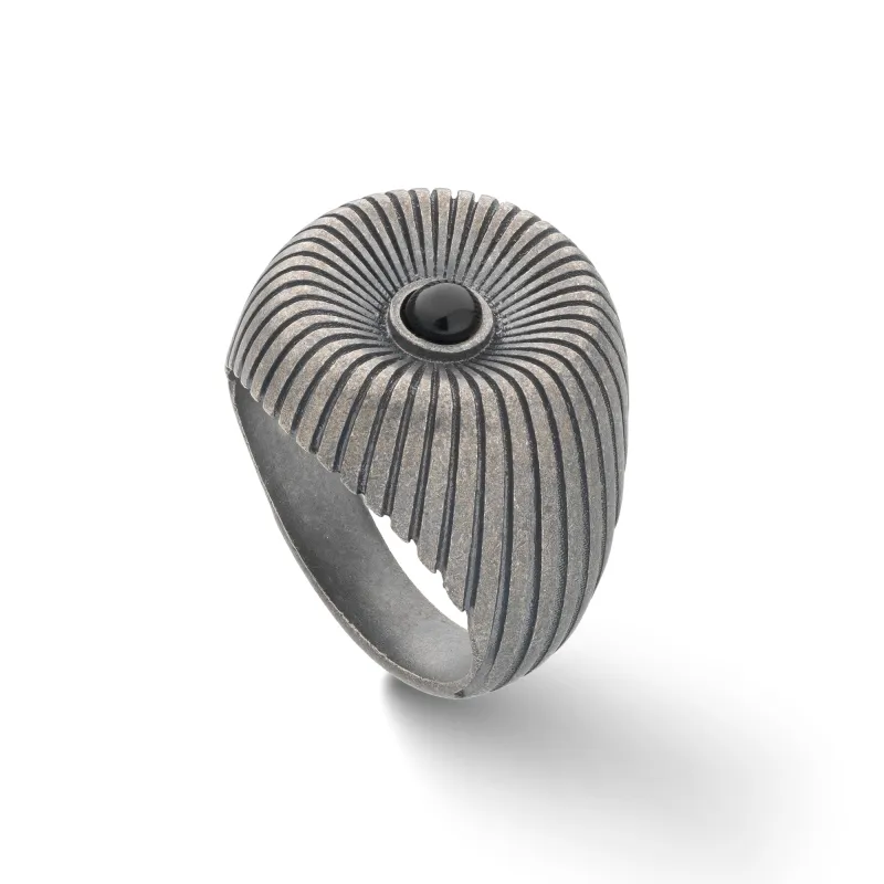 Calyx Radiant Ring with Centre Gemstone sold by Marco Dal Maso