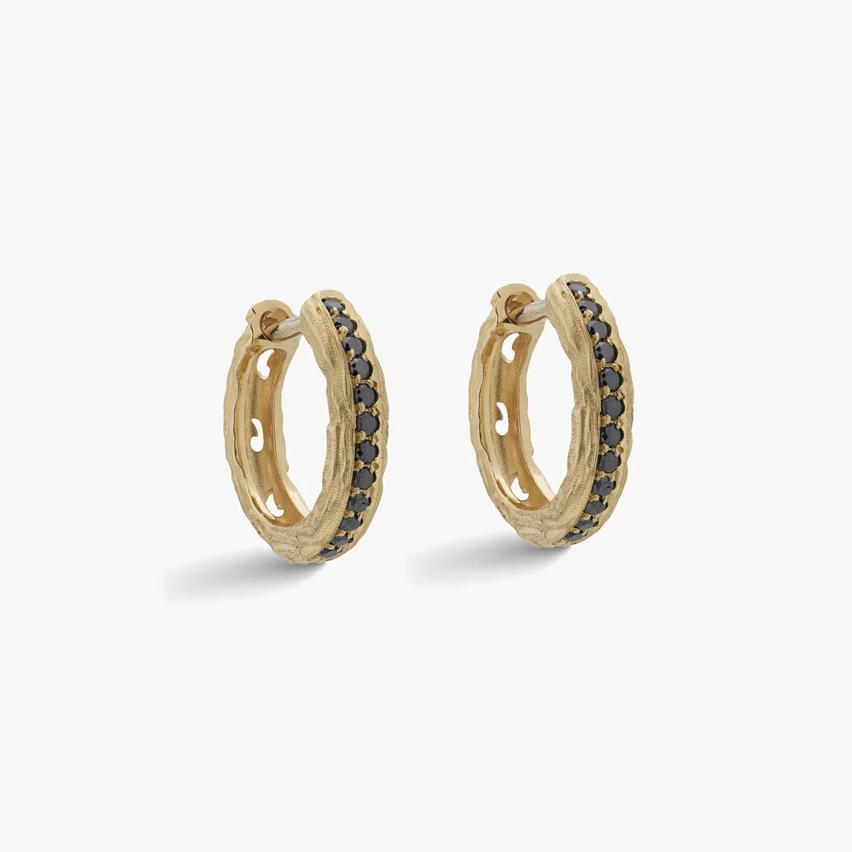 WARRIOR ORNATE HOOP EARRING sold by Marco Dal Maso product image thumbnail 2