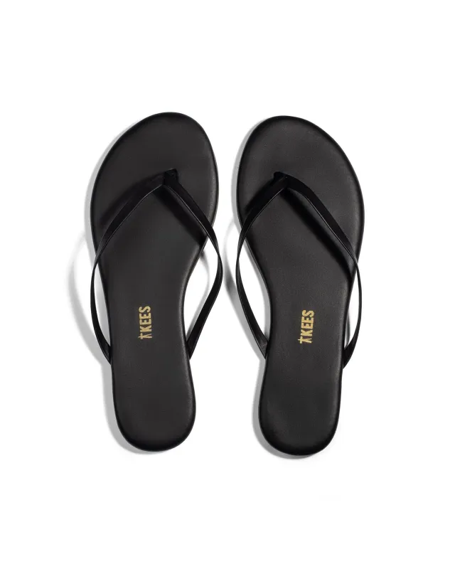 TKEES - Lily Liners Sable Flip Flops made by Boyish