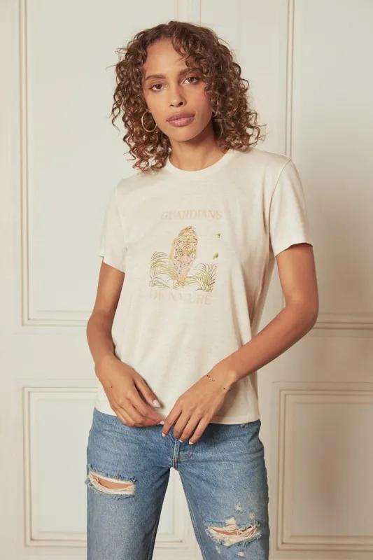 The Lennon | Off White Guardians Print sold by Boyish