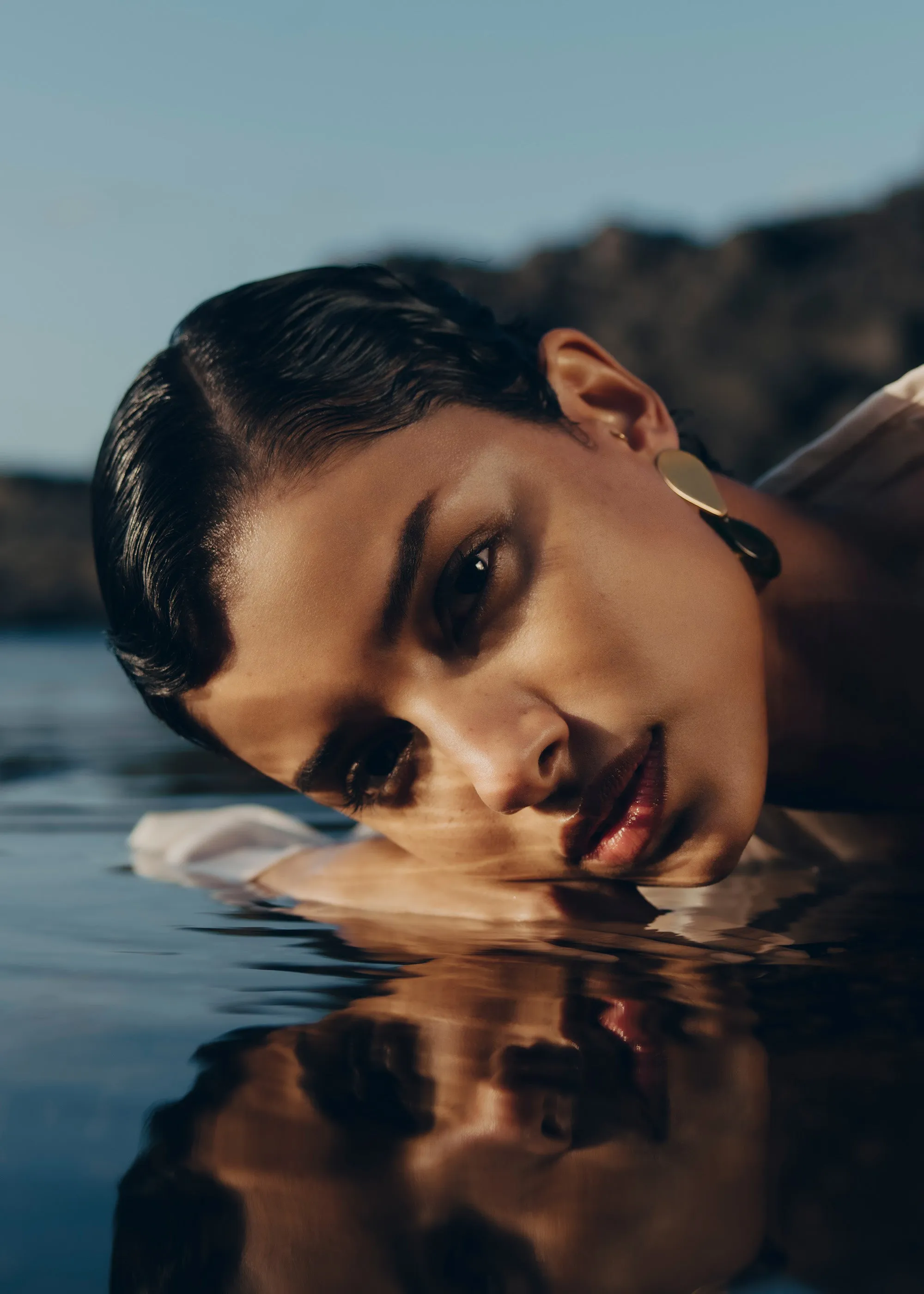 Naé Earrings - Smoked glass sold by Polene product image thumbnail 5