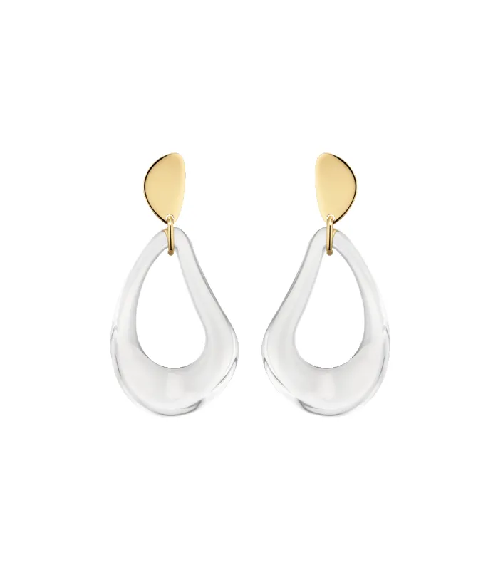 Naé Drop Earrings - Glass sold by Polene