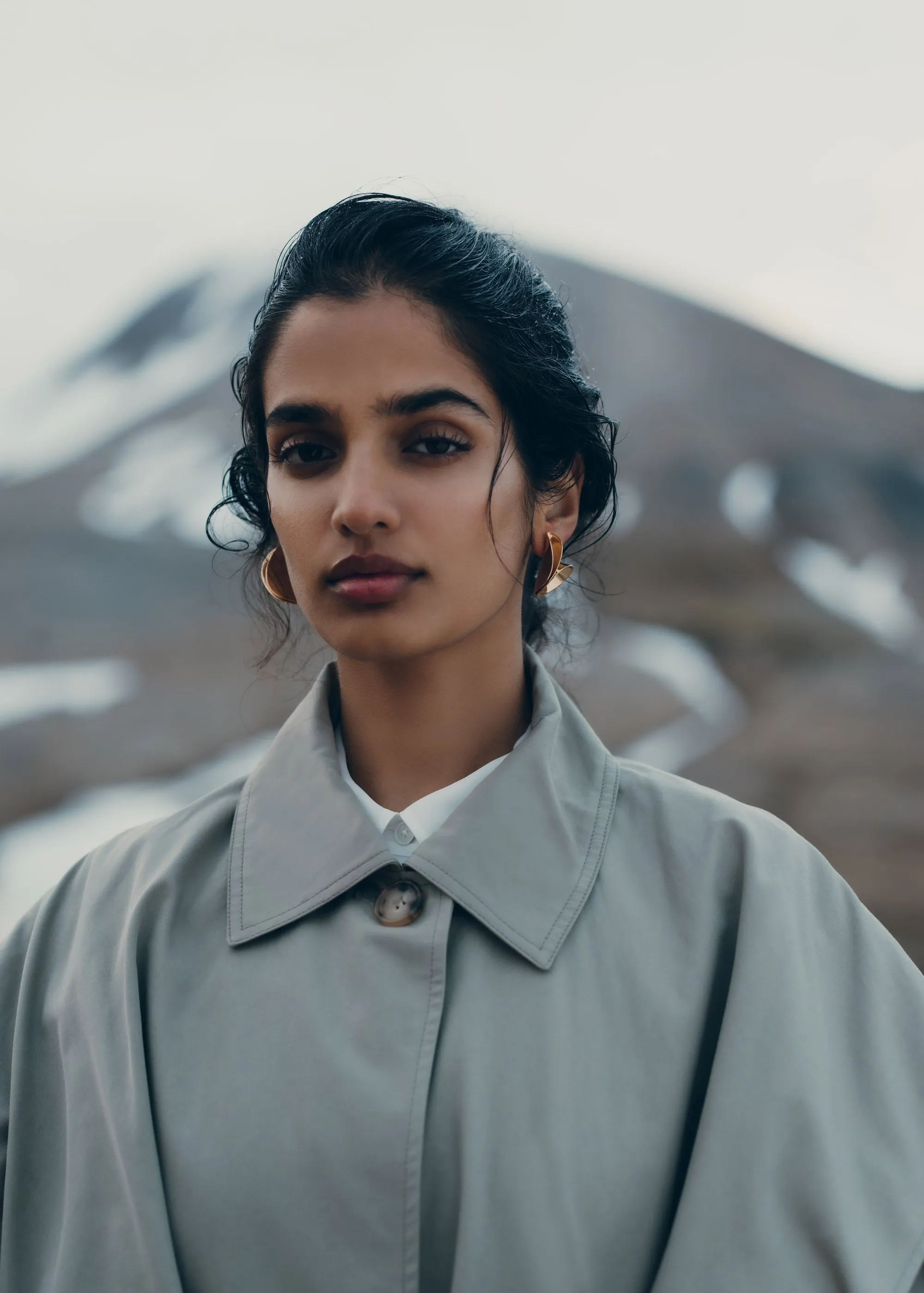 Éole Earrings - 24 carat gold gilded sold by Polene product image thumbnail 3