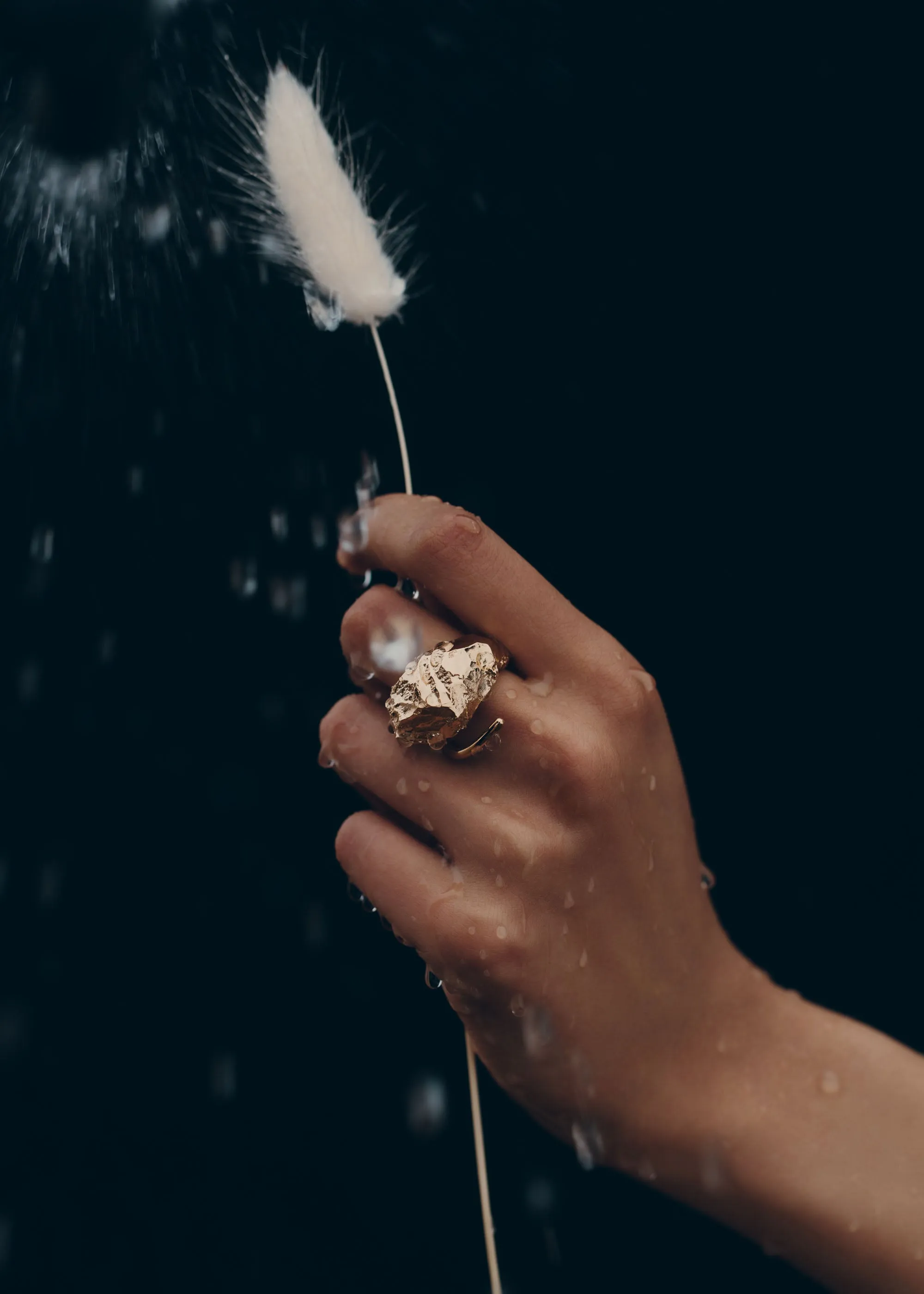 Eroz Ring - 24 carat gold gilded sold by Polène product image thumbnail 5