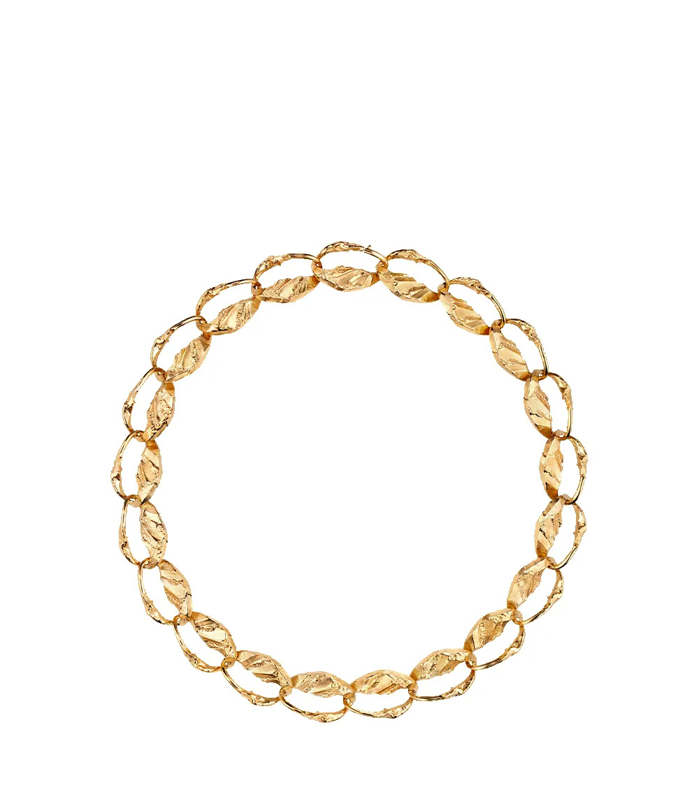 Eroz Chain - 24 carat gold gilded sold by Polene