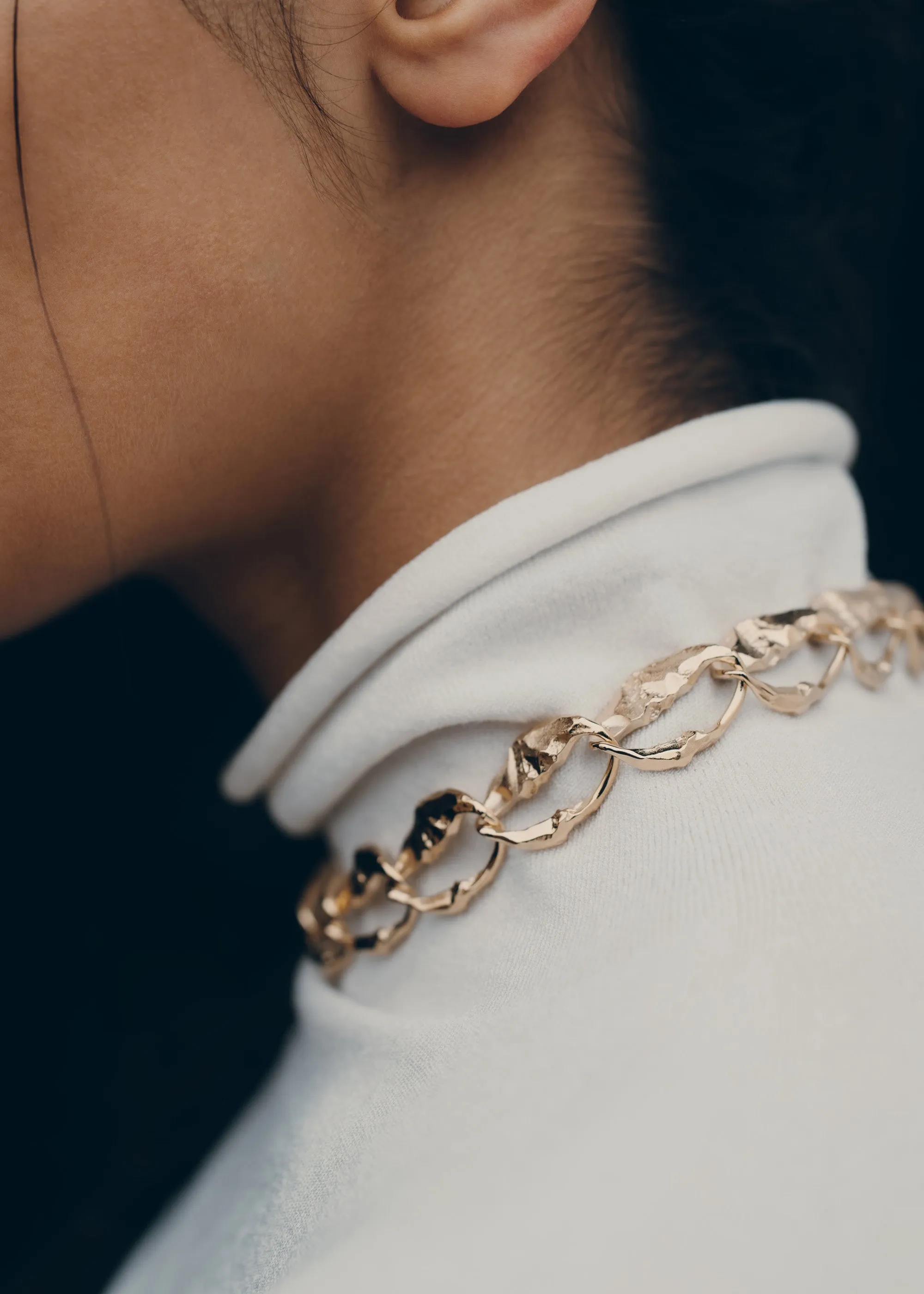 Eroz Chain - 24 carat gold gilded sold by Polene product image thumbnail 4