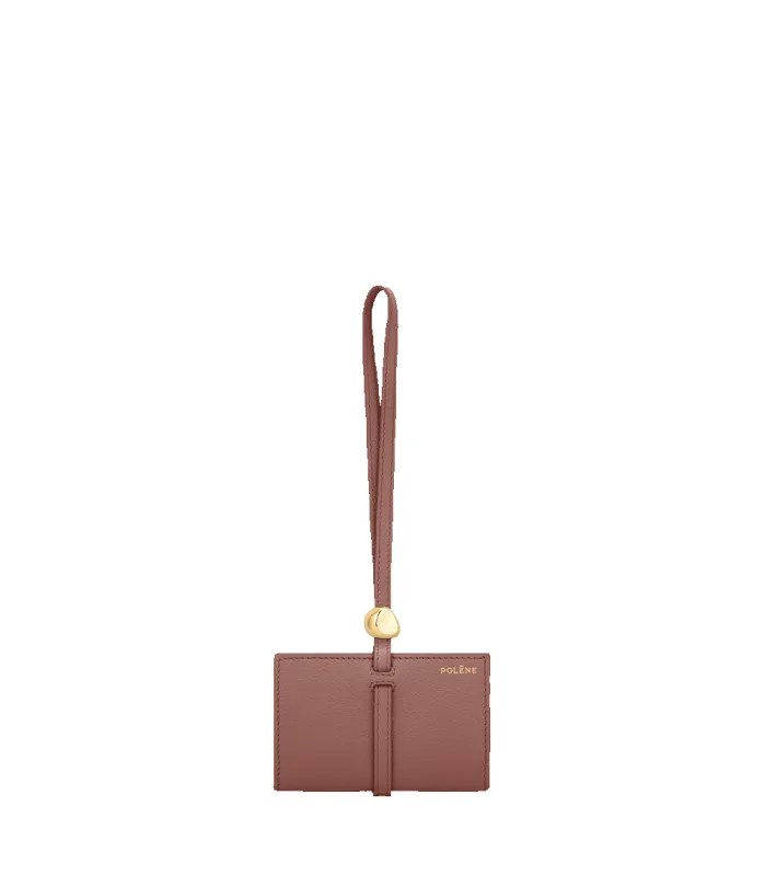 Kayé Card Holder - Textured Duo Blush made by Polene