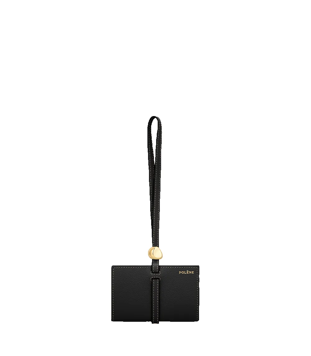 Kayé Card Holder - Textured Black sold by Polene