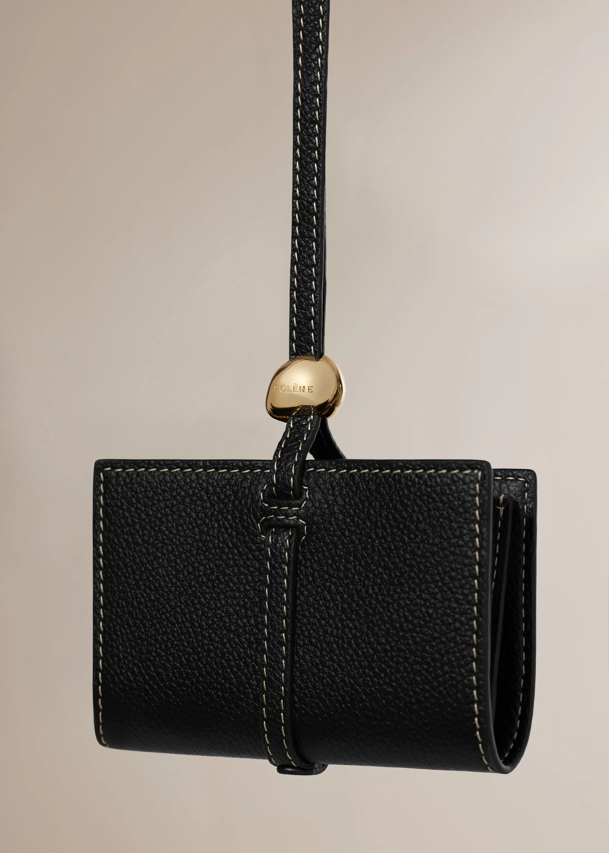 Kayé Card Holder - Textured Black sold by Polene product image thumbnail 3