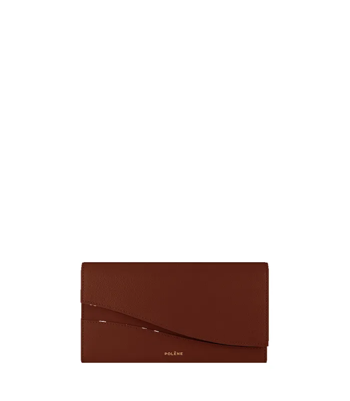 Sierra Wallet - Duo Cognac made by Polène