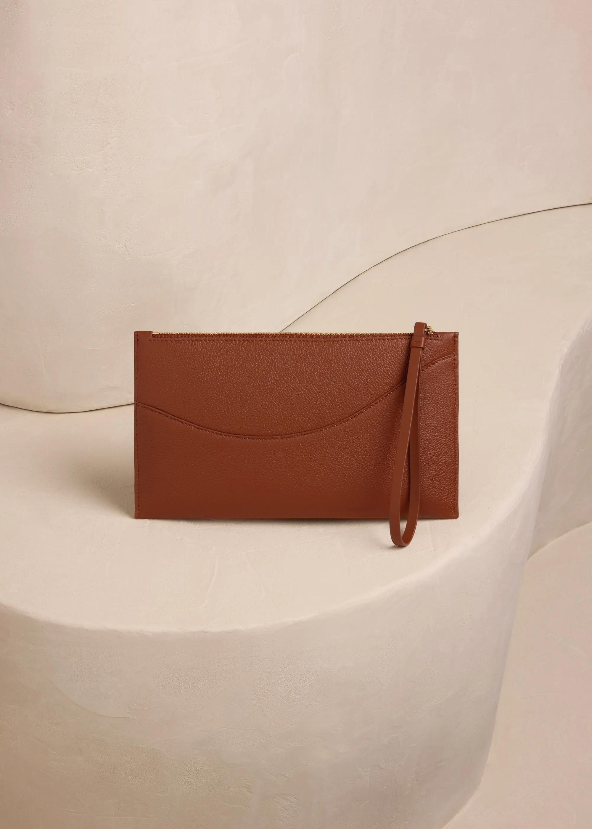 Sierra Pouch - Duo Cognac sold by Polene product image thumbnail 5