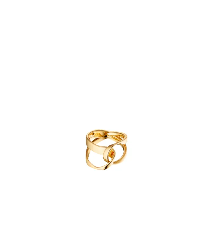 Éole Ring - 24 carat gold-gilded made by Polene