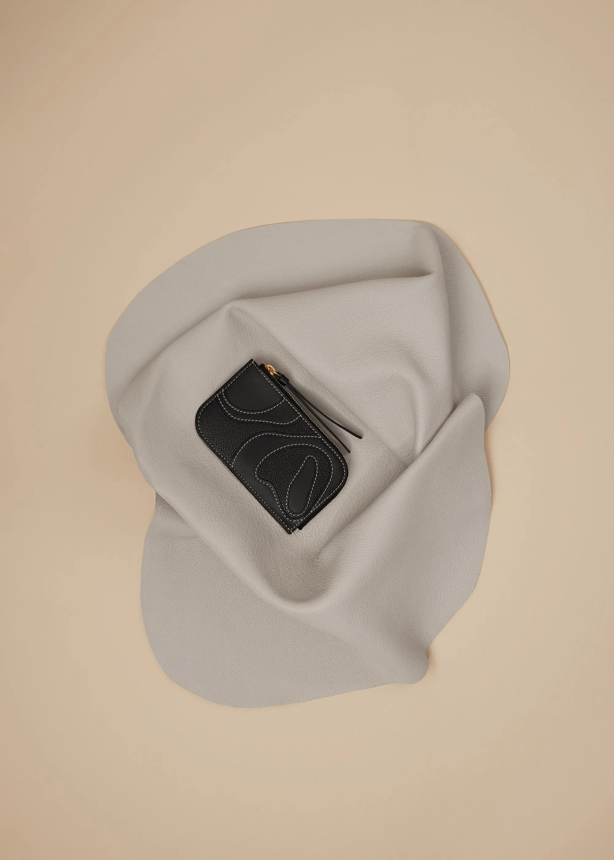 Atla Card Holder - Duo Black sold by Polène product image thumbnail 4