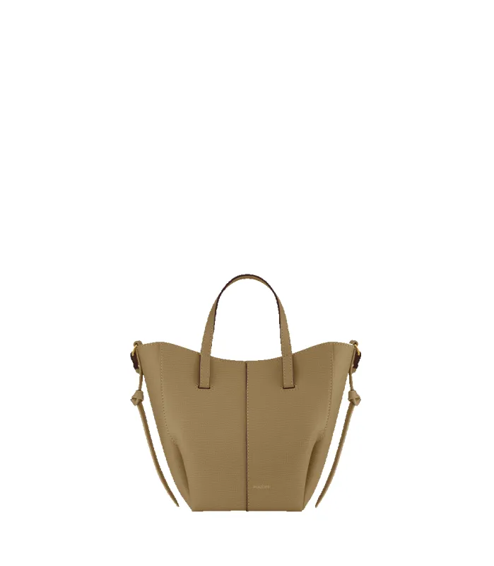 Cyme Tote Nano - Textured Smoky Olive made by Polene