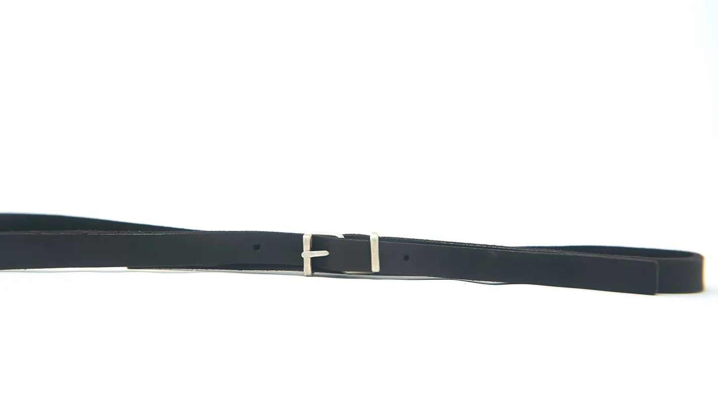 <span>22.1</span><span>"SPIRAL"</span>SPIRAL SV.925 BUCKLE BELT 15<BR>COW LATHER sold by taichi murakami