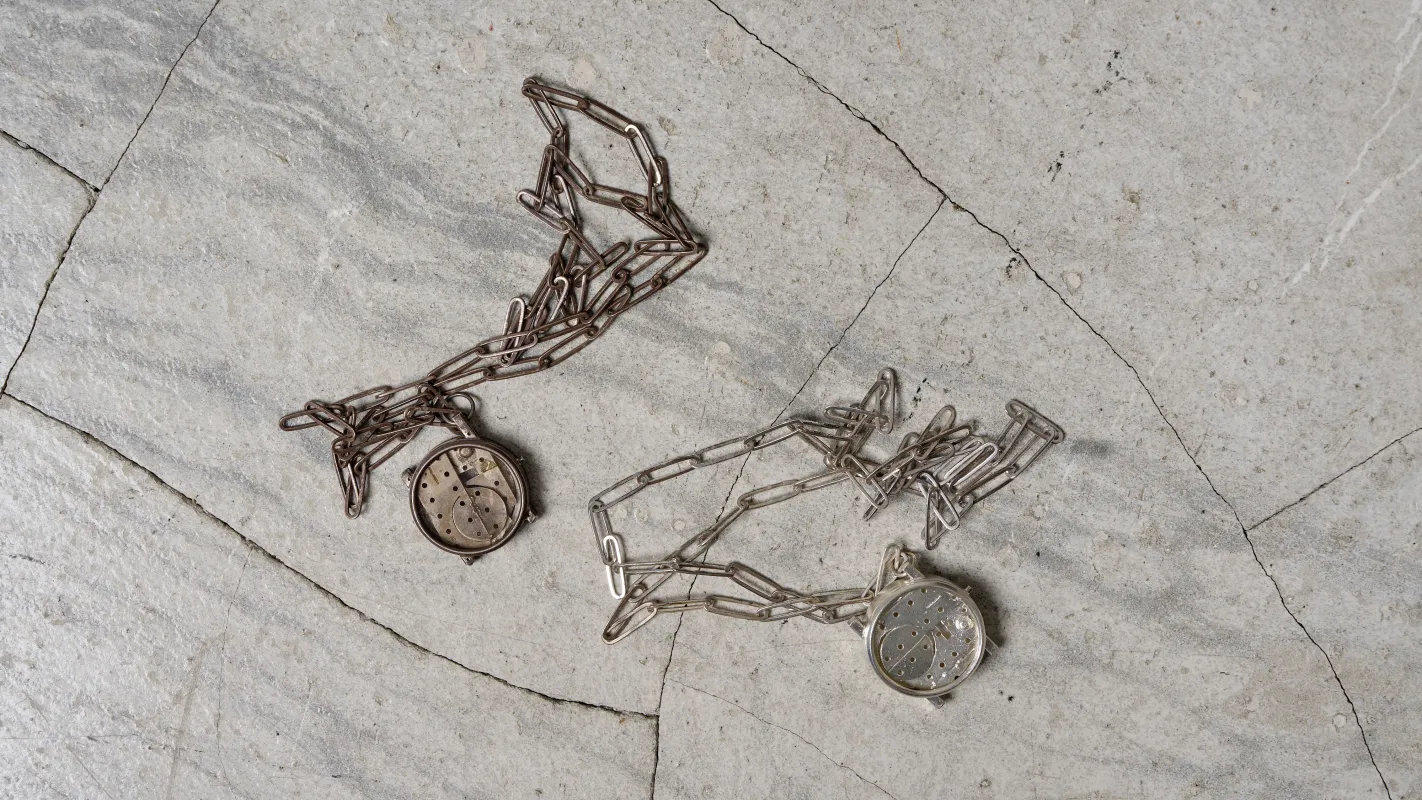 <span>25.1</span><span>"OTHERS"</span>WATCHCASE NECKLACE<br>PURE STERLING SILVER.925<br>POLISHED sold by taichi murakami