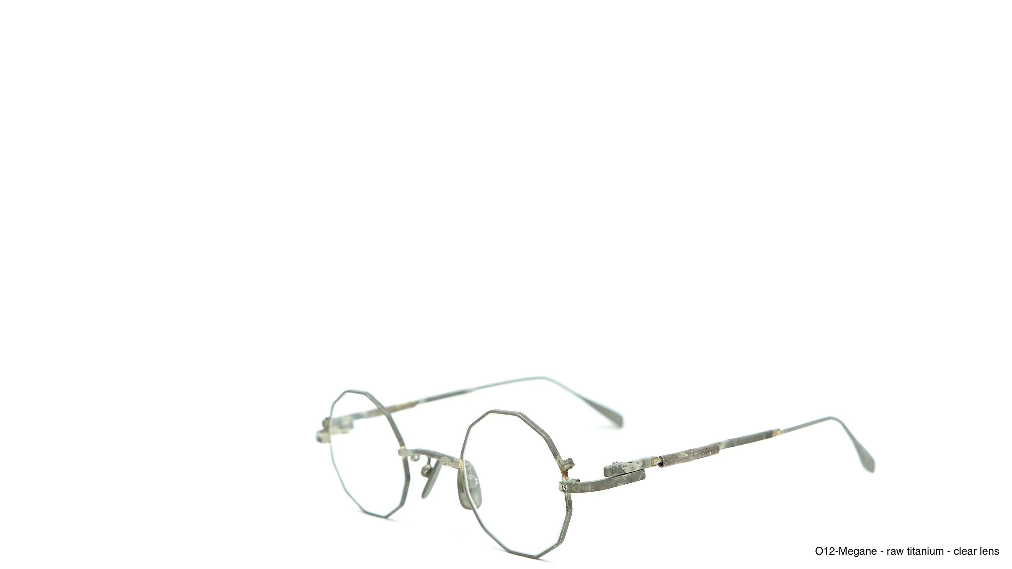 <span>TITANIUM FRAME + TITANIUM TEMPLE</span>P12-MEGANE 40 sold by taichi murakami product image thumbnail 3