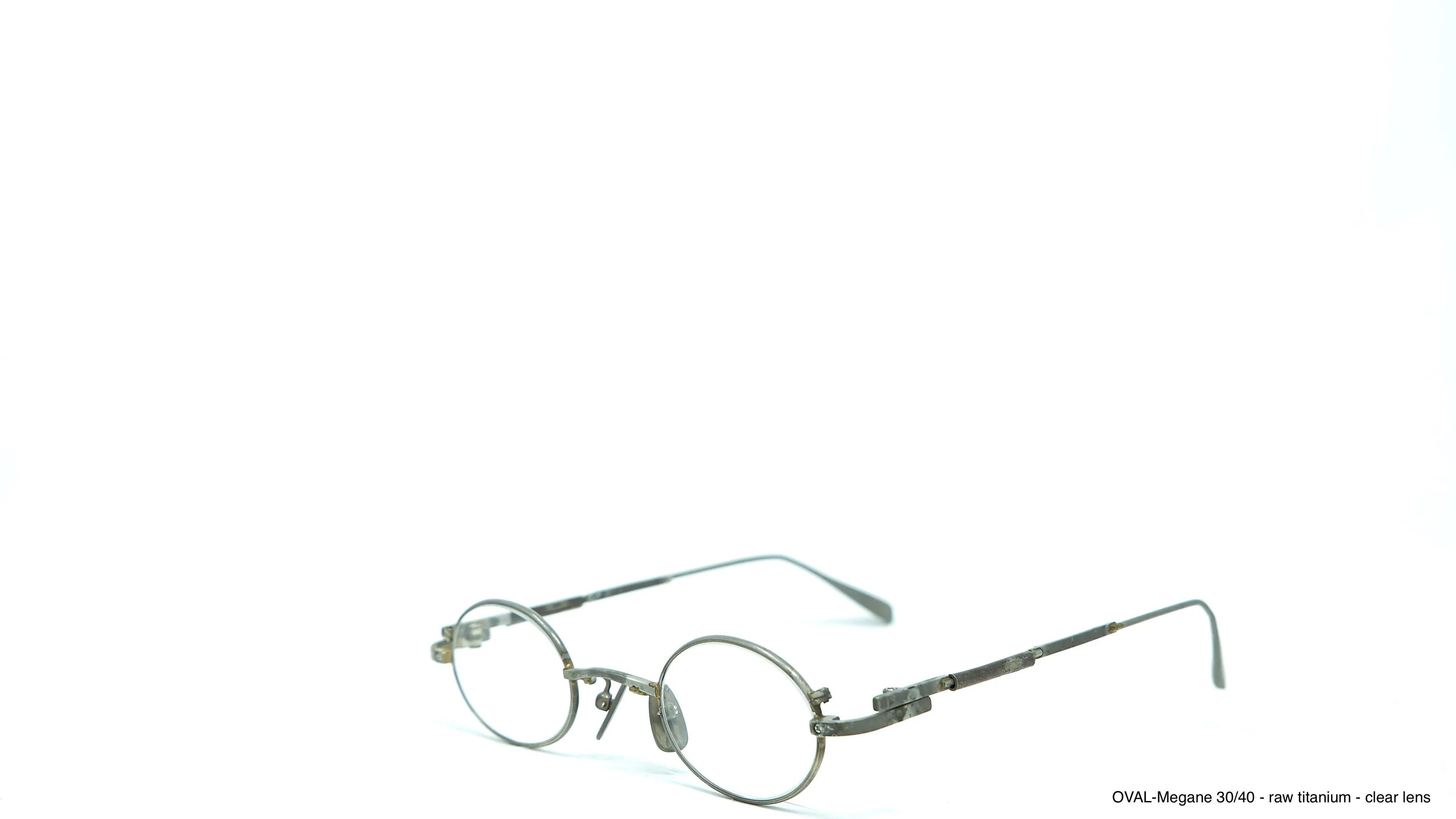 <span>TITANIUM FRAME + TITANIUM TEMPLE</span>OV-MEGANE 30/40 sold by taichi murakami product image thumbnail 3